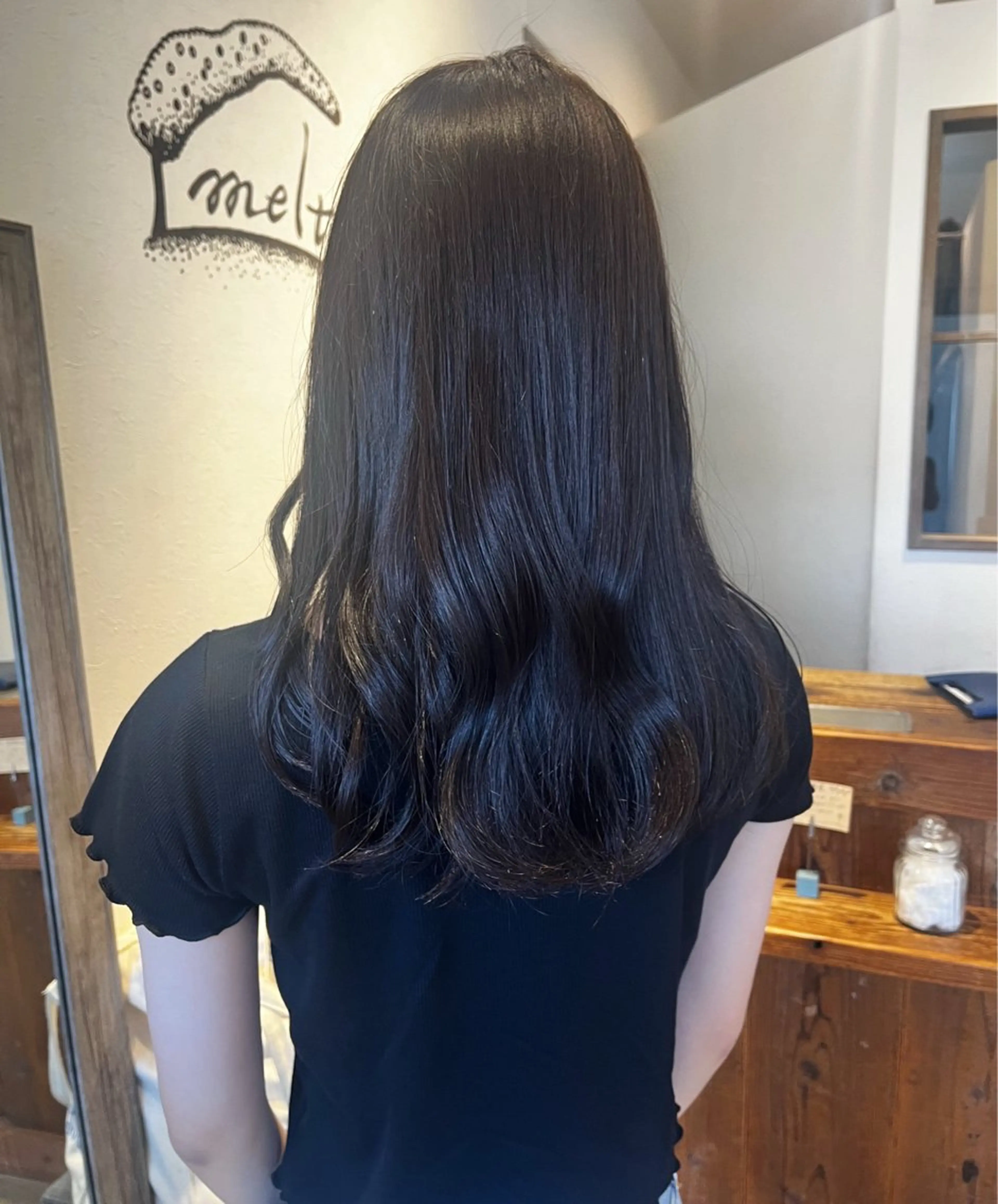 セミロング カラー 透明感カラー グレージュ ヘアカラー トリートメント ヘッドスパ 上品な暖色/丸みボブ Chie🪷のヘアスタイル