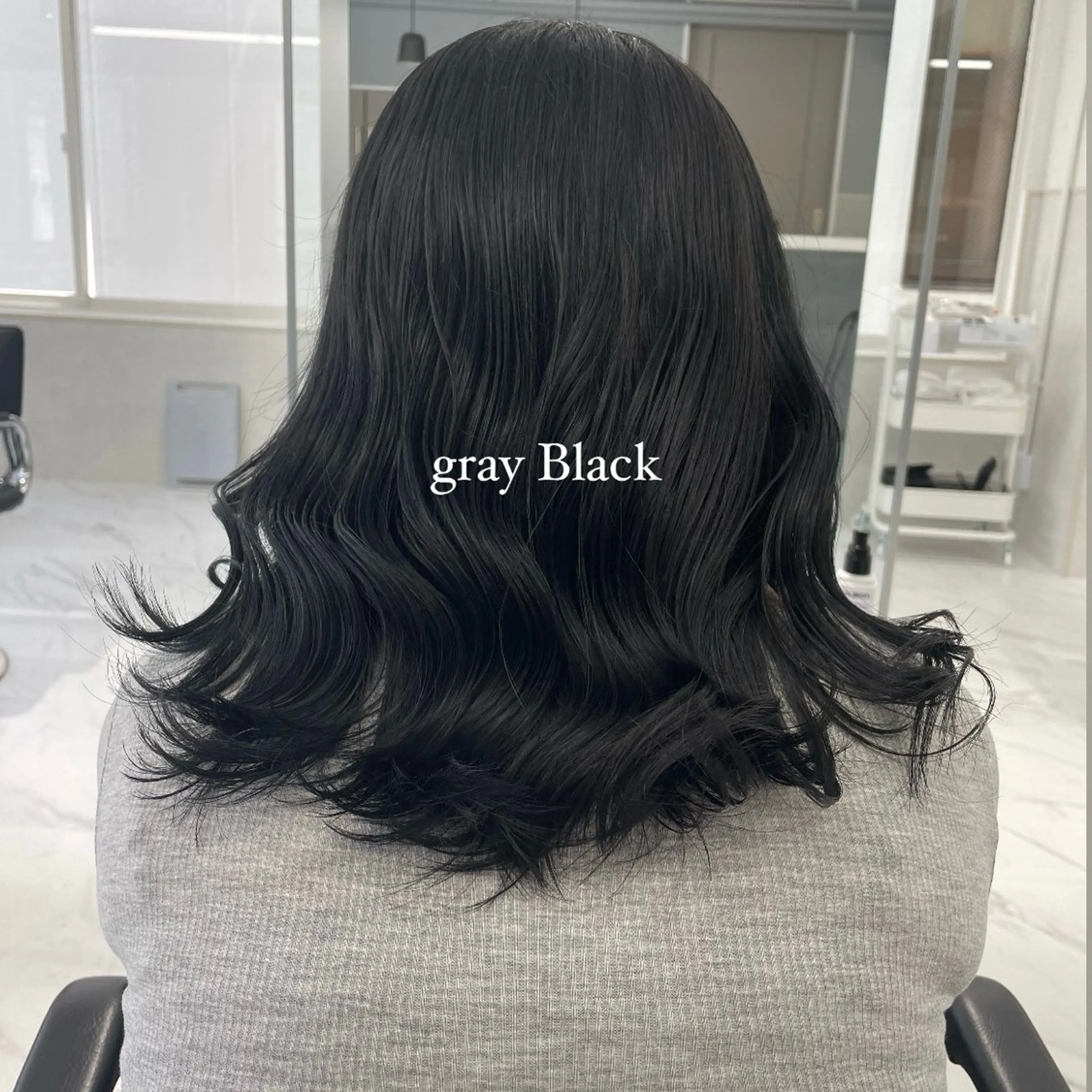 ミディアム カラー ヘアカラー ハイトーン/ボブ /HBL/AYUNAのヘアスタイル