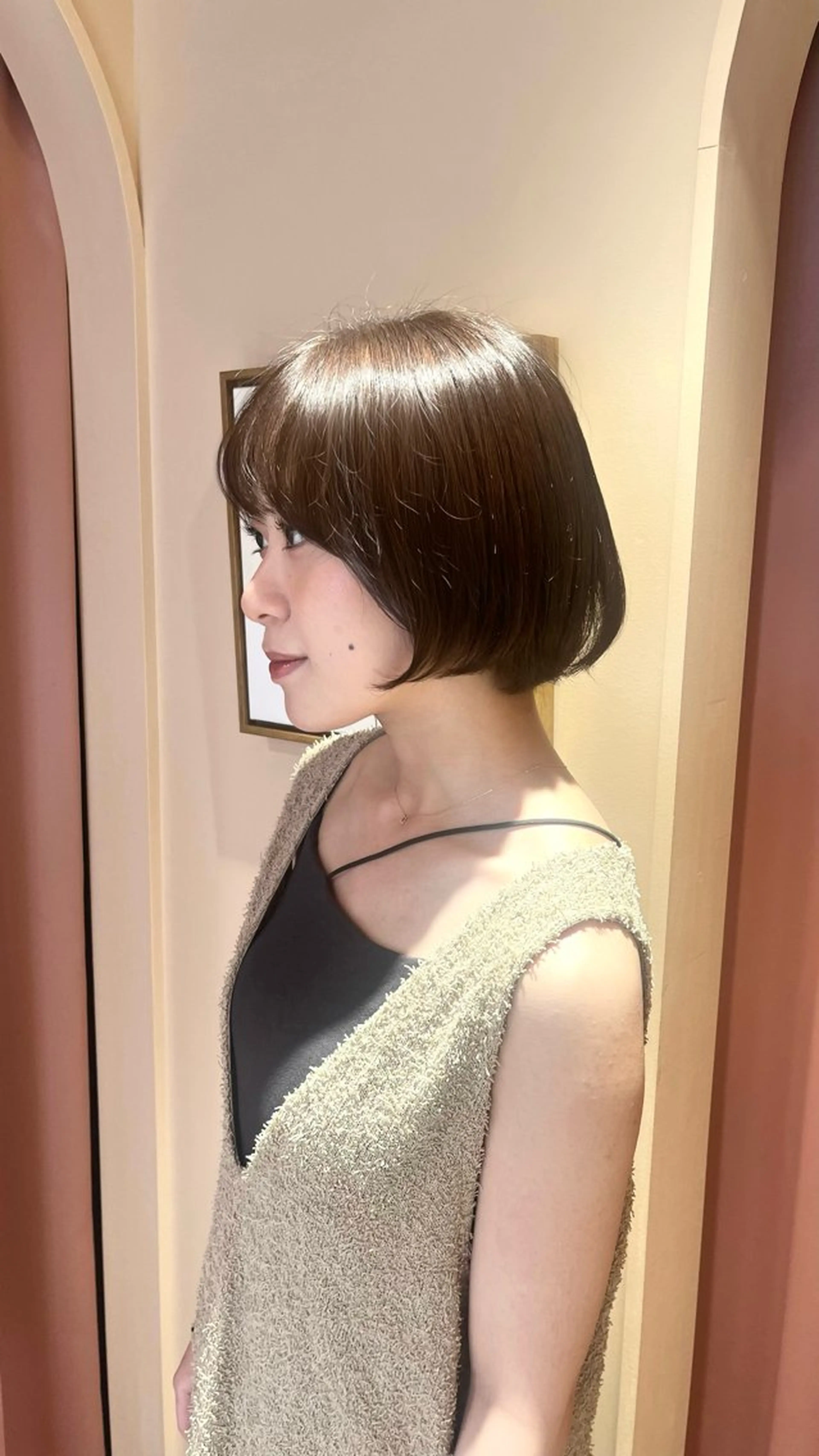 ショート カラー カット トリートメント ヘッドスパ coyumi / 𝘦 𝘮 𝘶のヘアスタイル