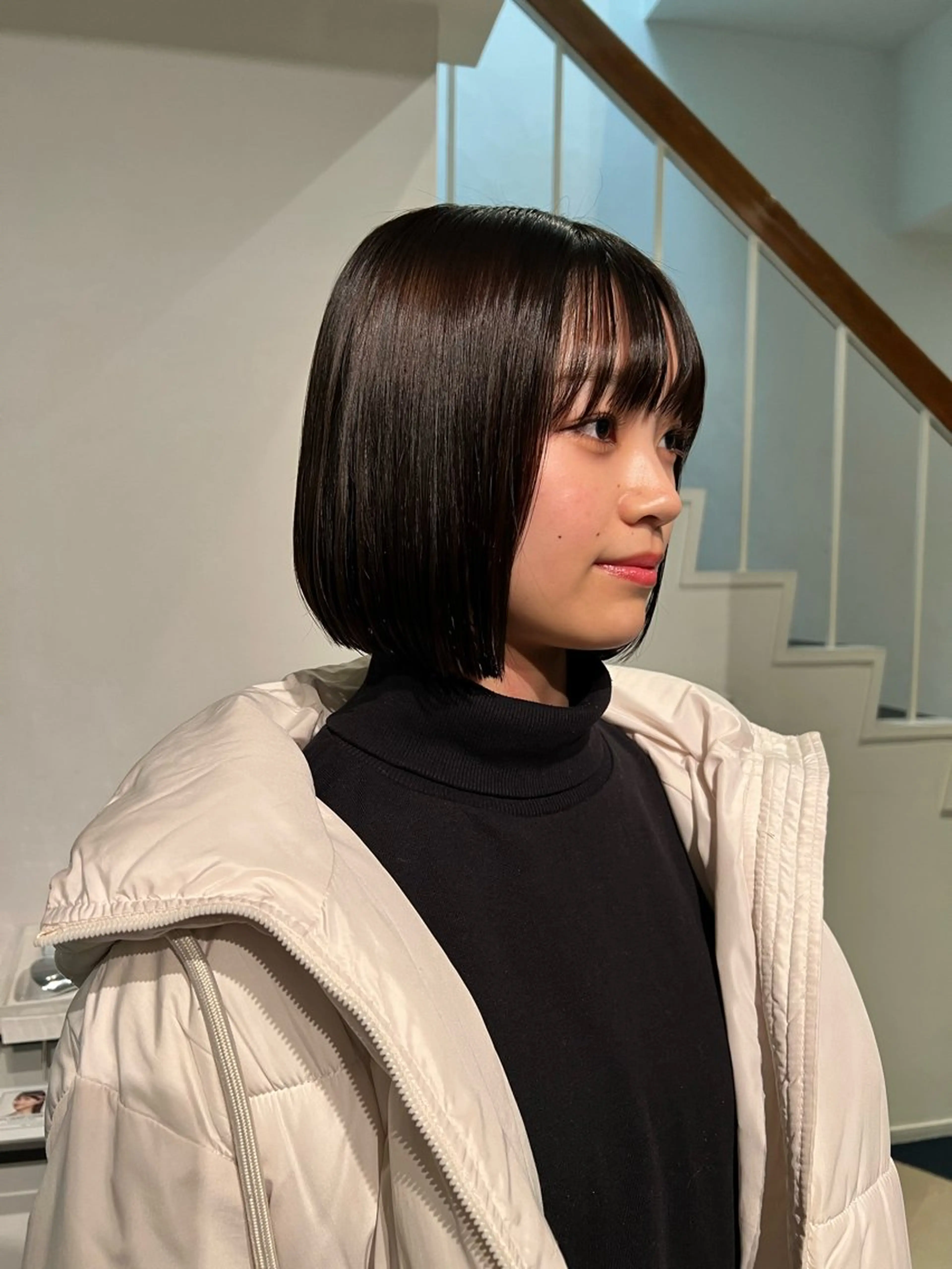 ショート カラー ムラコシヒカリ lapenseeのヘアスタイル