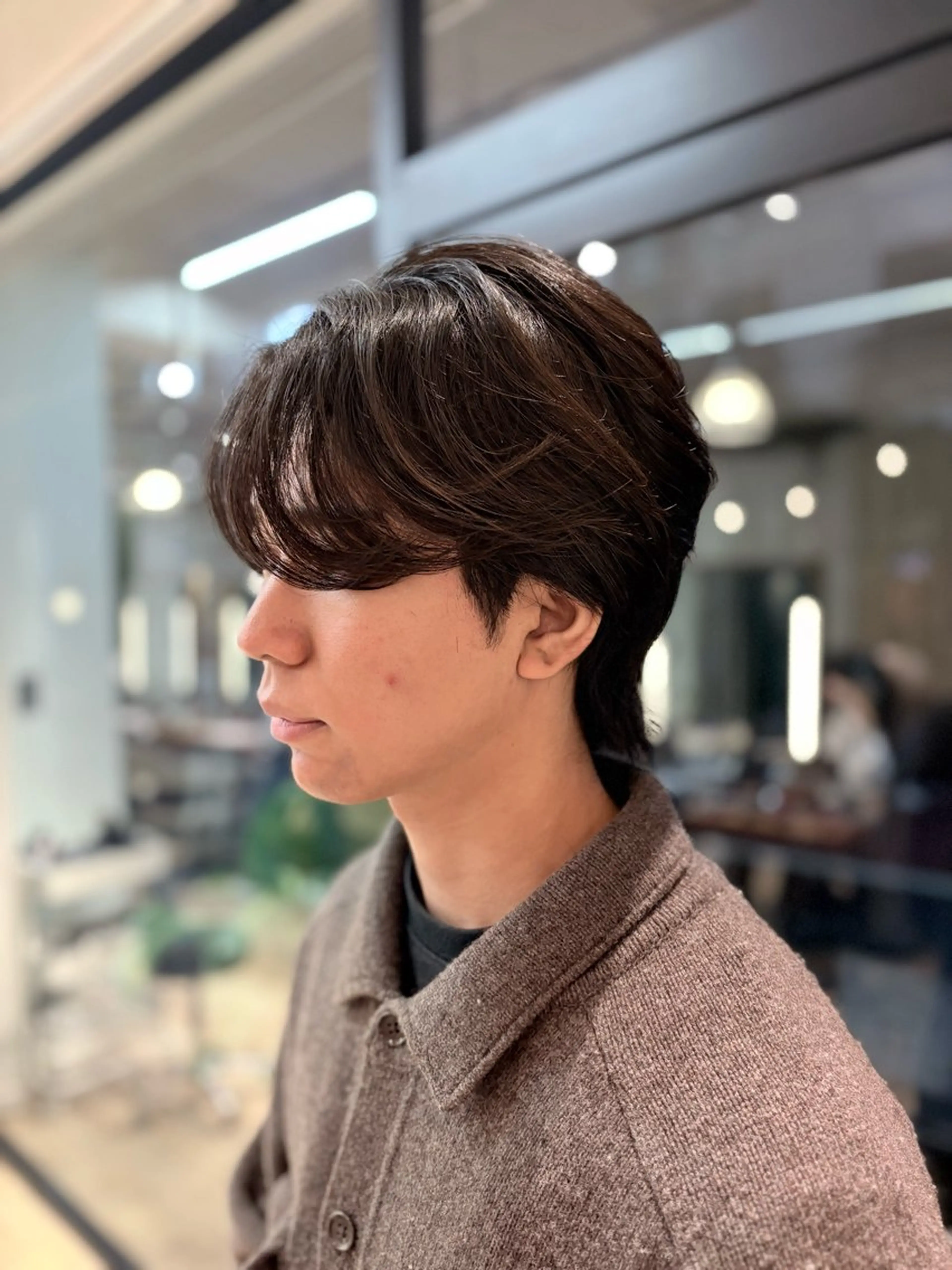 パーマ メンズ ダウンパーマ メンズパーマ シャドウパーマ/縮毛 矯正/髪質改善/颯大のヘアスタイル