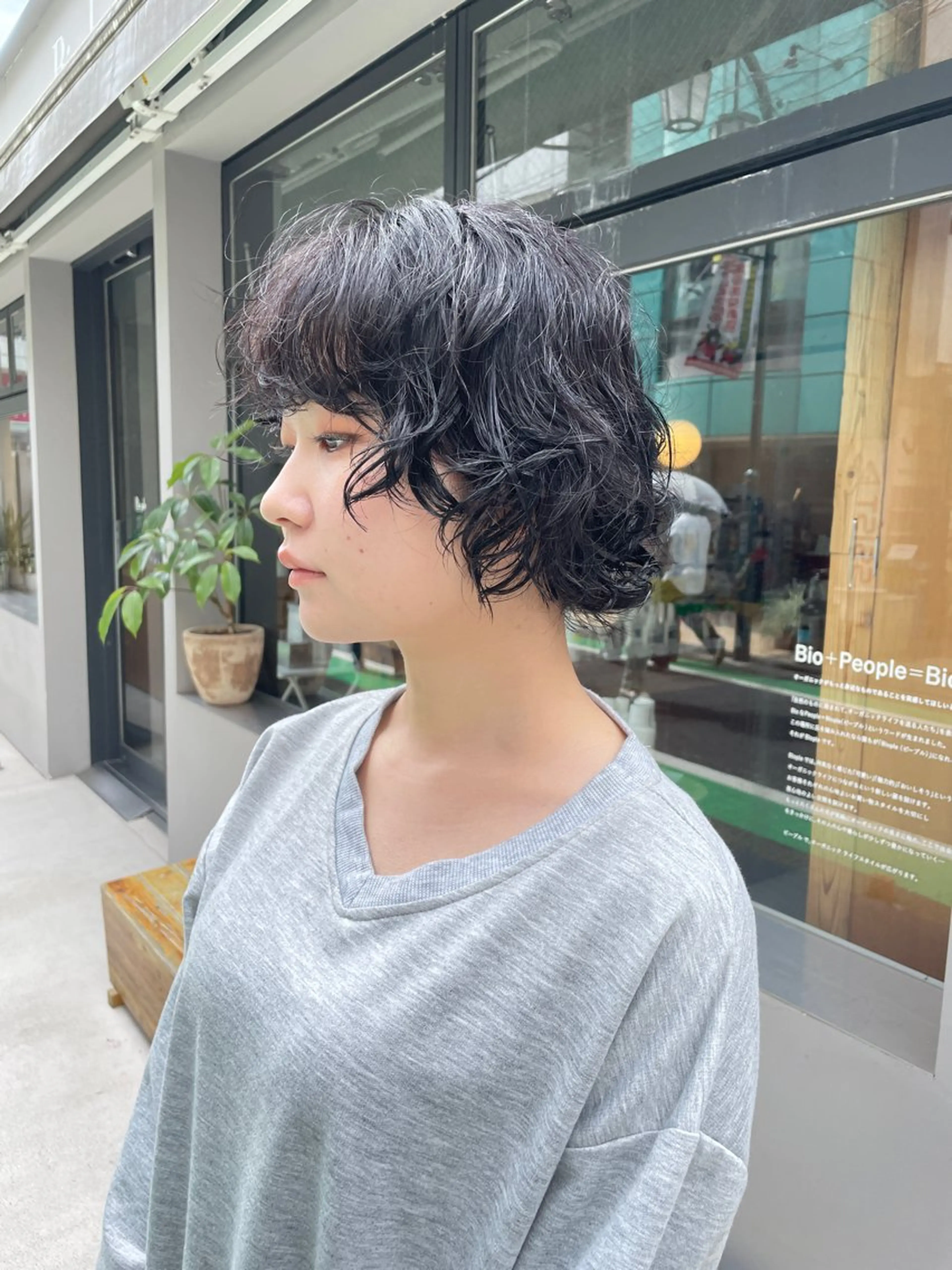 ショート HARUKA /透明感カラーのヘアスタイル