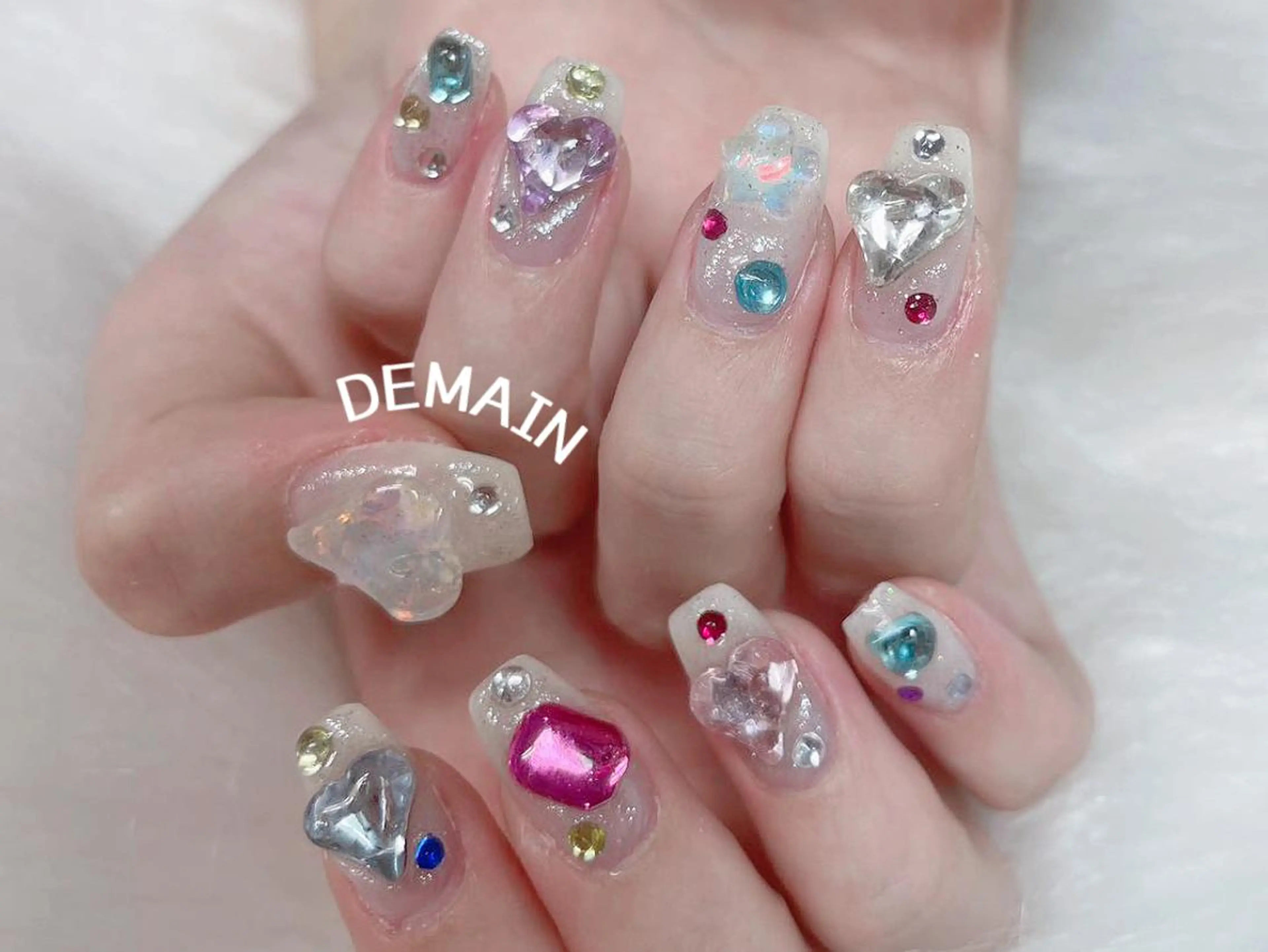 ネイル ハンドネイル DEMAIN- 🌹のネイルデザイン