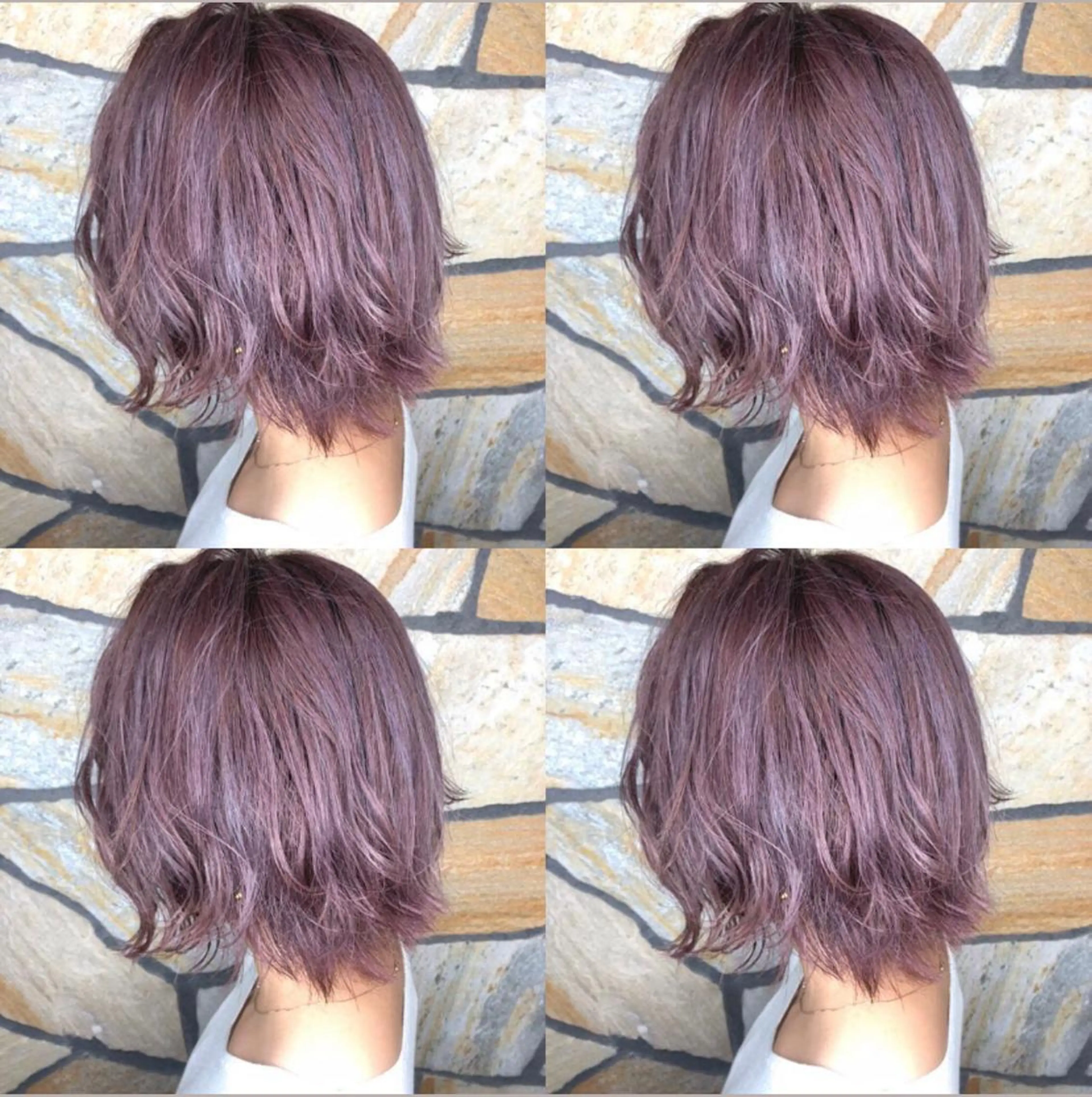 ミディアム カラー レイヤー×髪質改善 マネージャー安藤光司のヘアスタイル