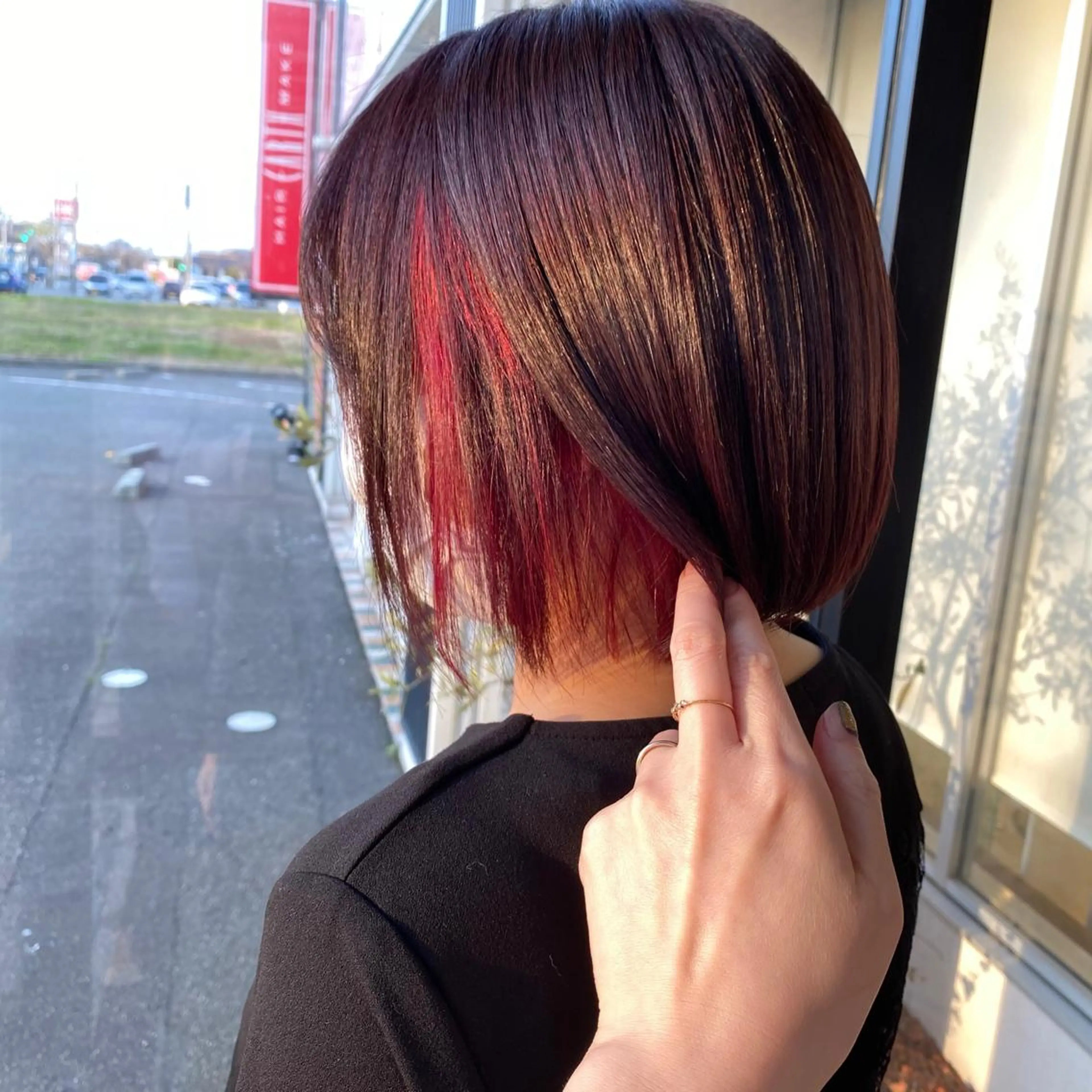 ショート カラー ショートヘアはお任せ 冨樫真未のヘアスタイル