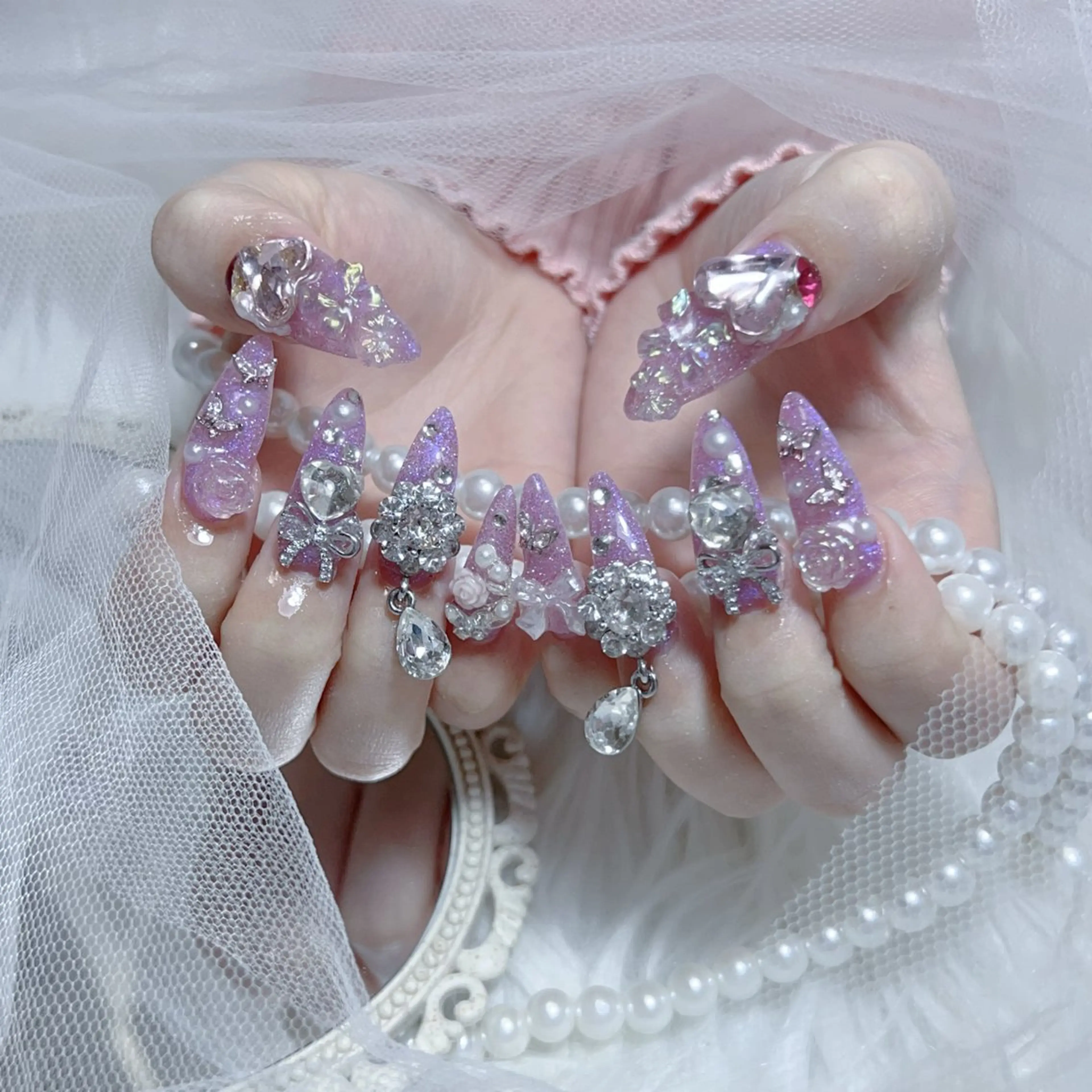 ネイル 持ち込み ハンドネイル Nail salon unmeltのネイルデザイン