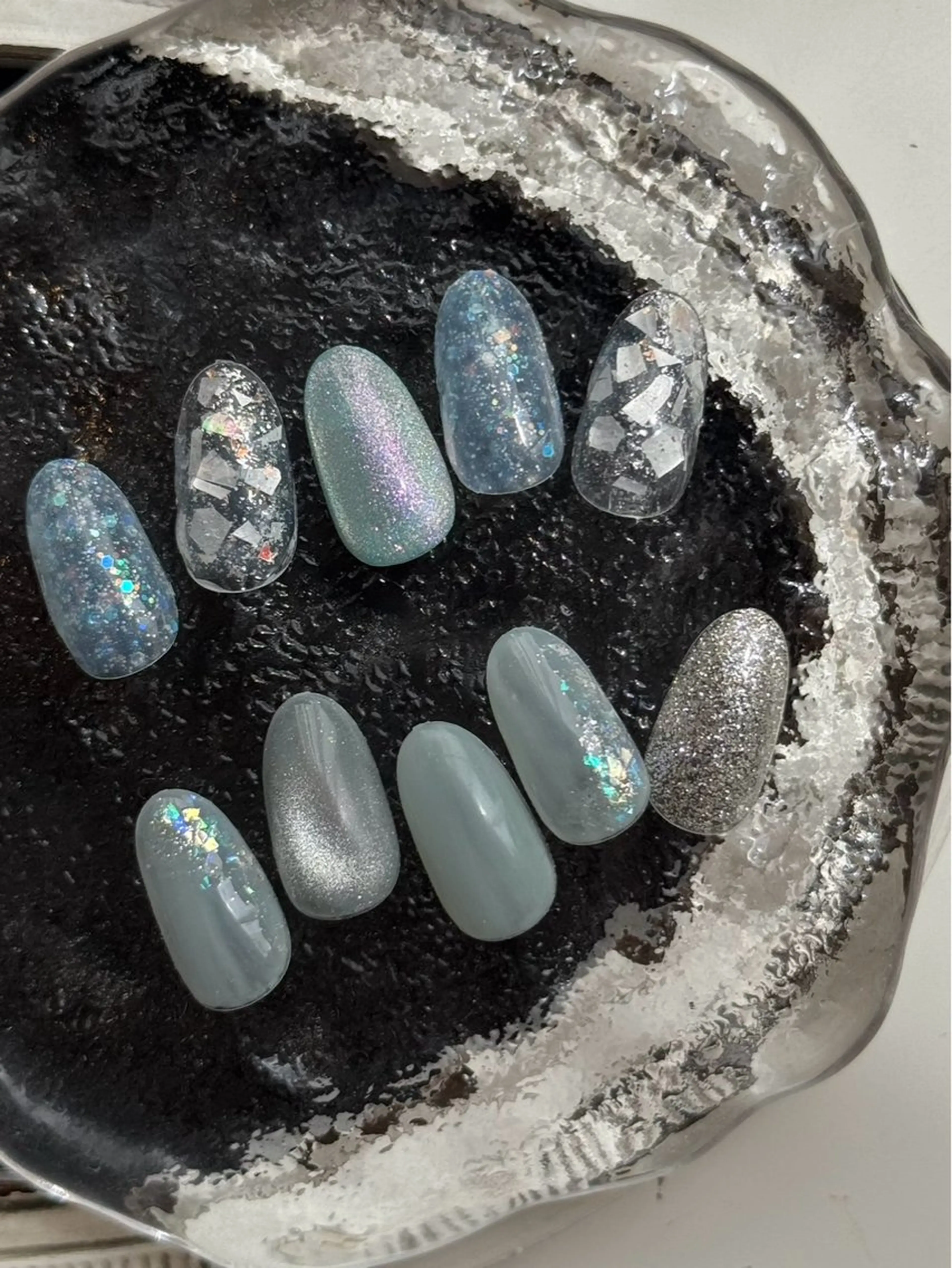 8月キャンペーンネイル🌴（ドライケア込み）オフなしの写真