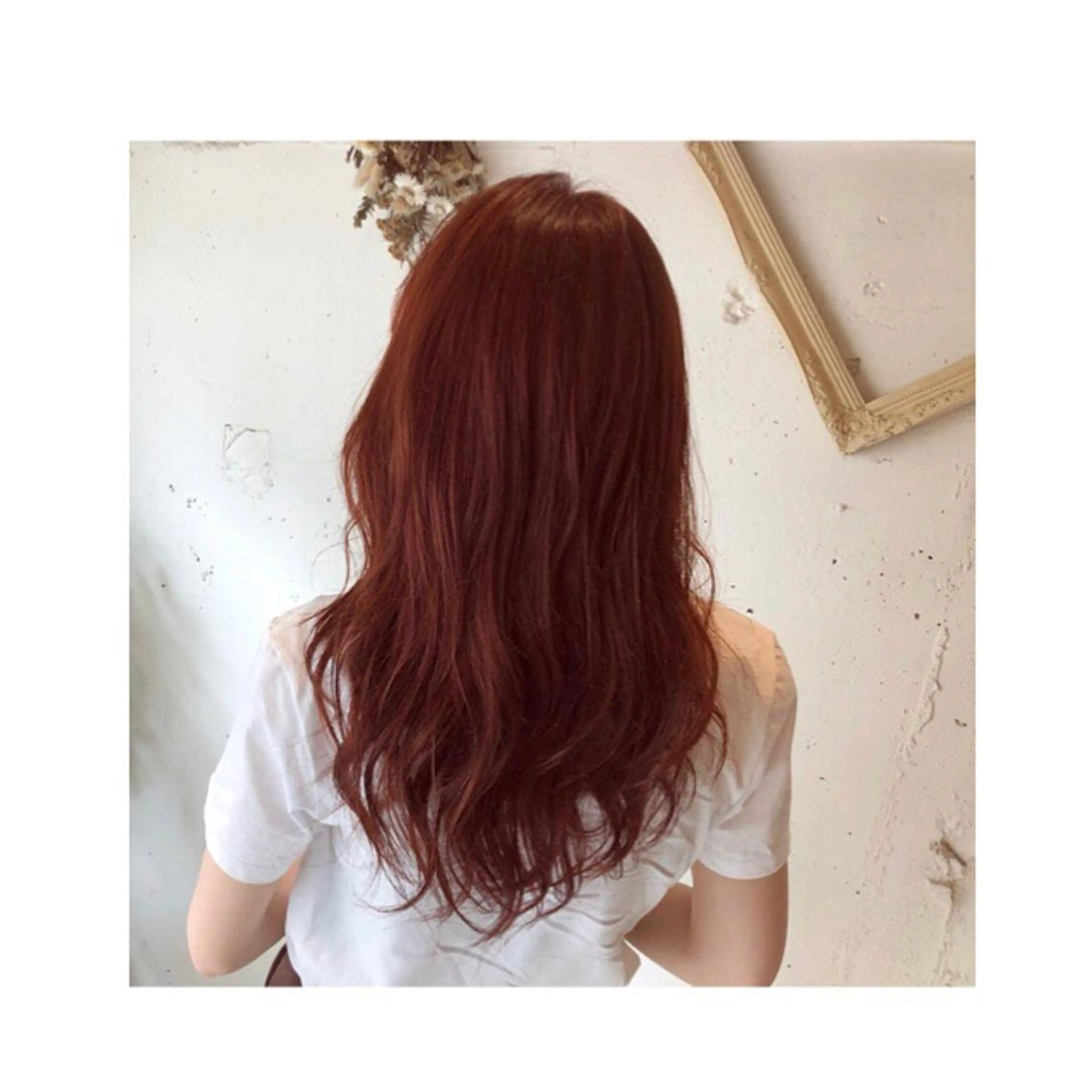 ロング ヘアカラー トリートメント ❁⃘ ち だ り さ ❁⃘のヘアスタイル