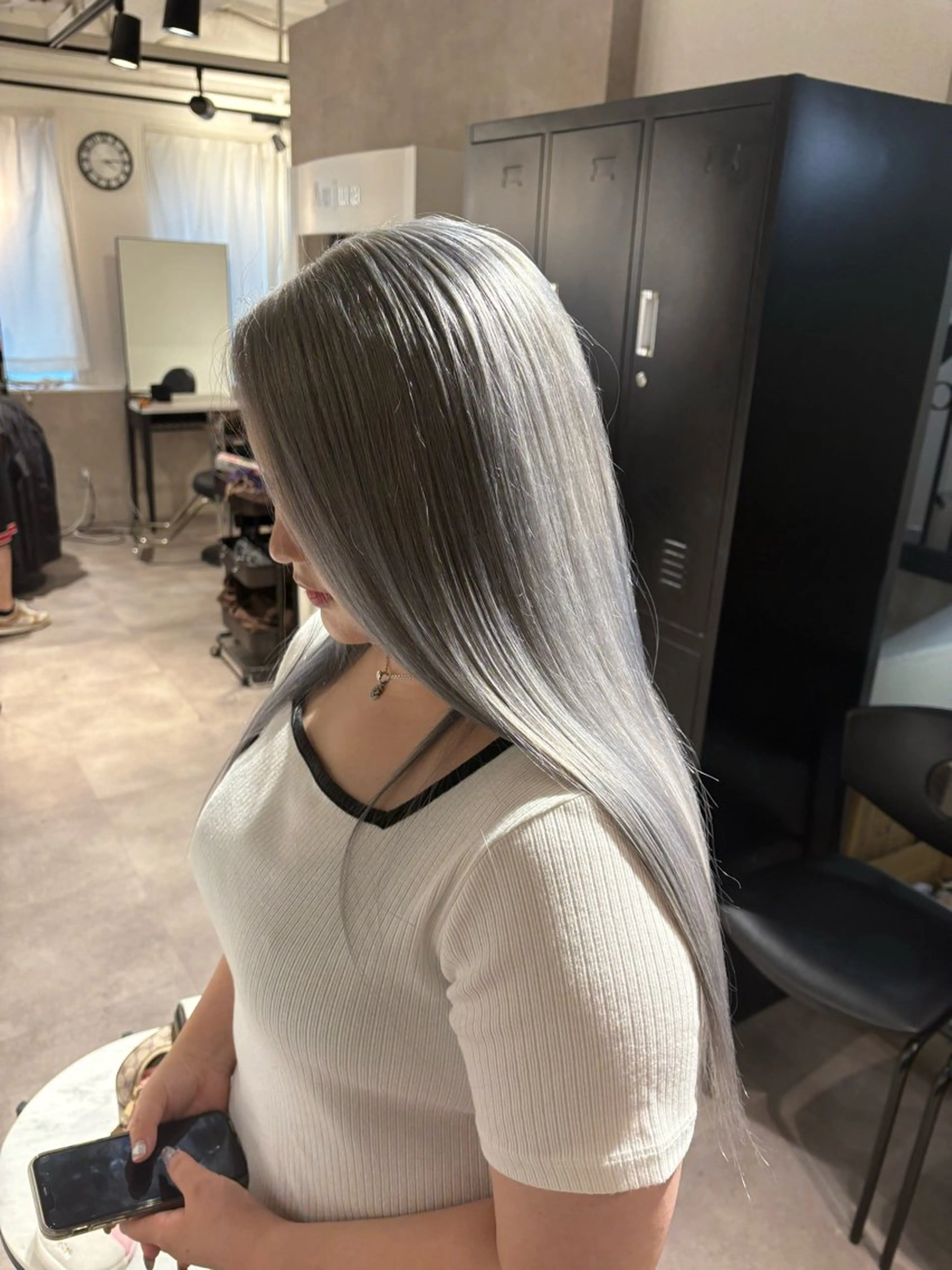 カラー カット ヘアカラー Seleneコウキ ブリーチ/ハイトーンのヘアスタイル