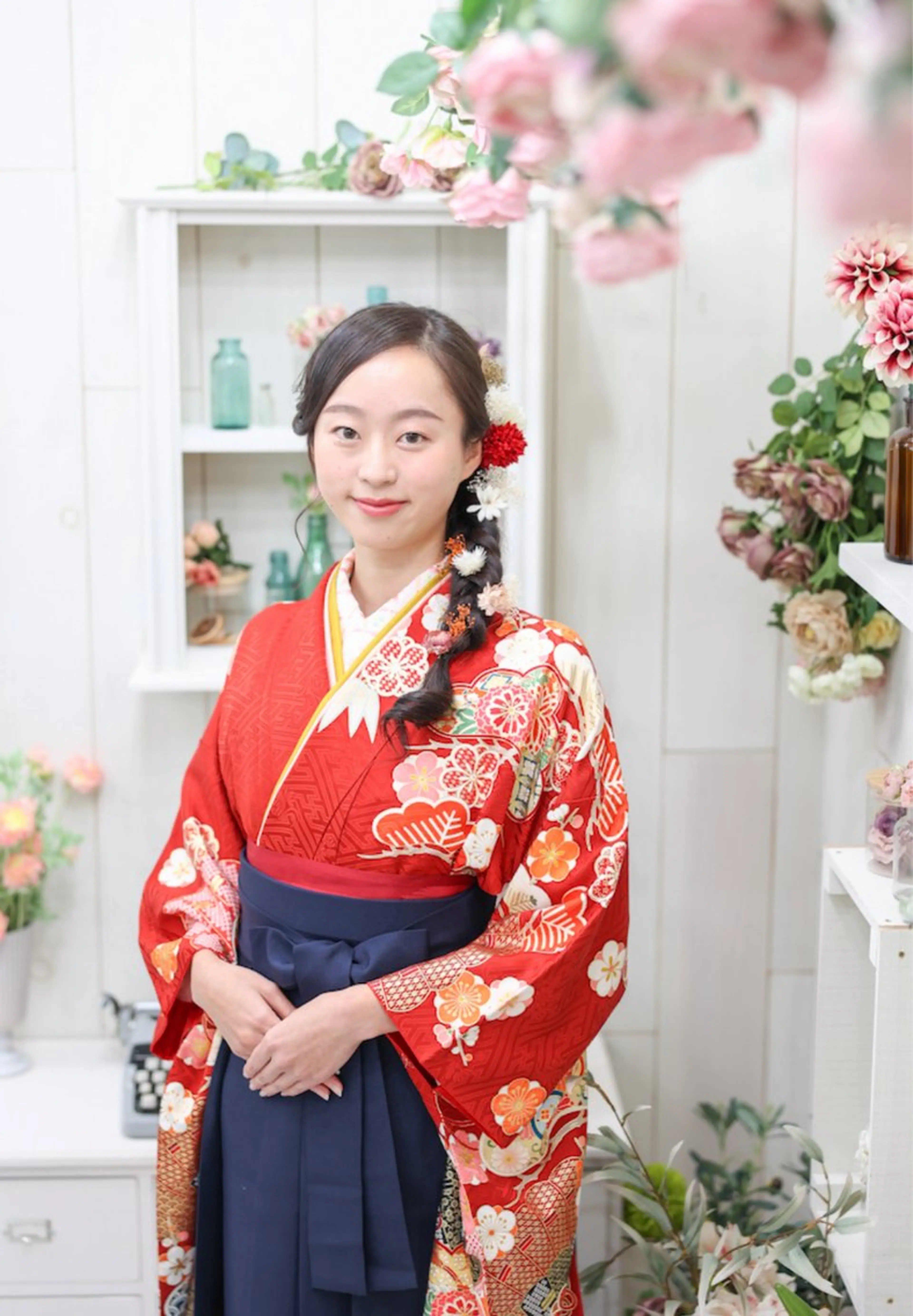 袴着付け🌸　　　　　　　　　　　　　　　　　　　　　お子様のご利用も可能◎の写真