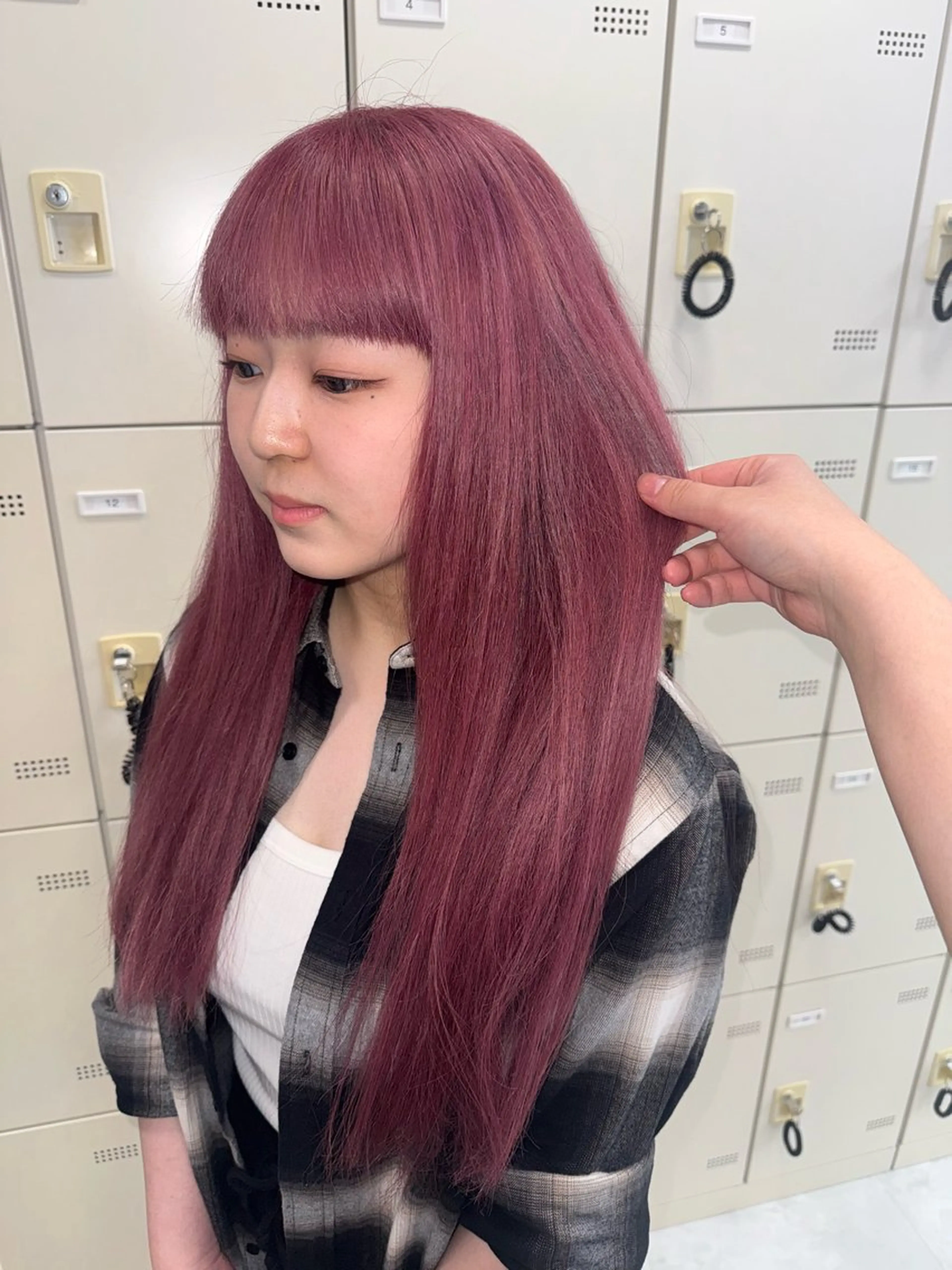 ロング カラー 海外girl/ハイト ーン/riko🫧のヘアスタイル