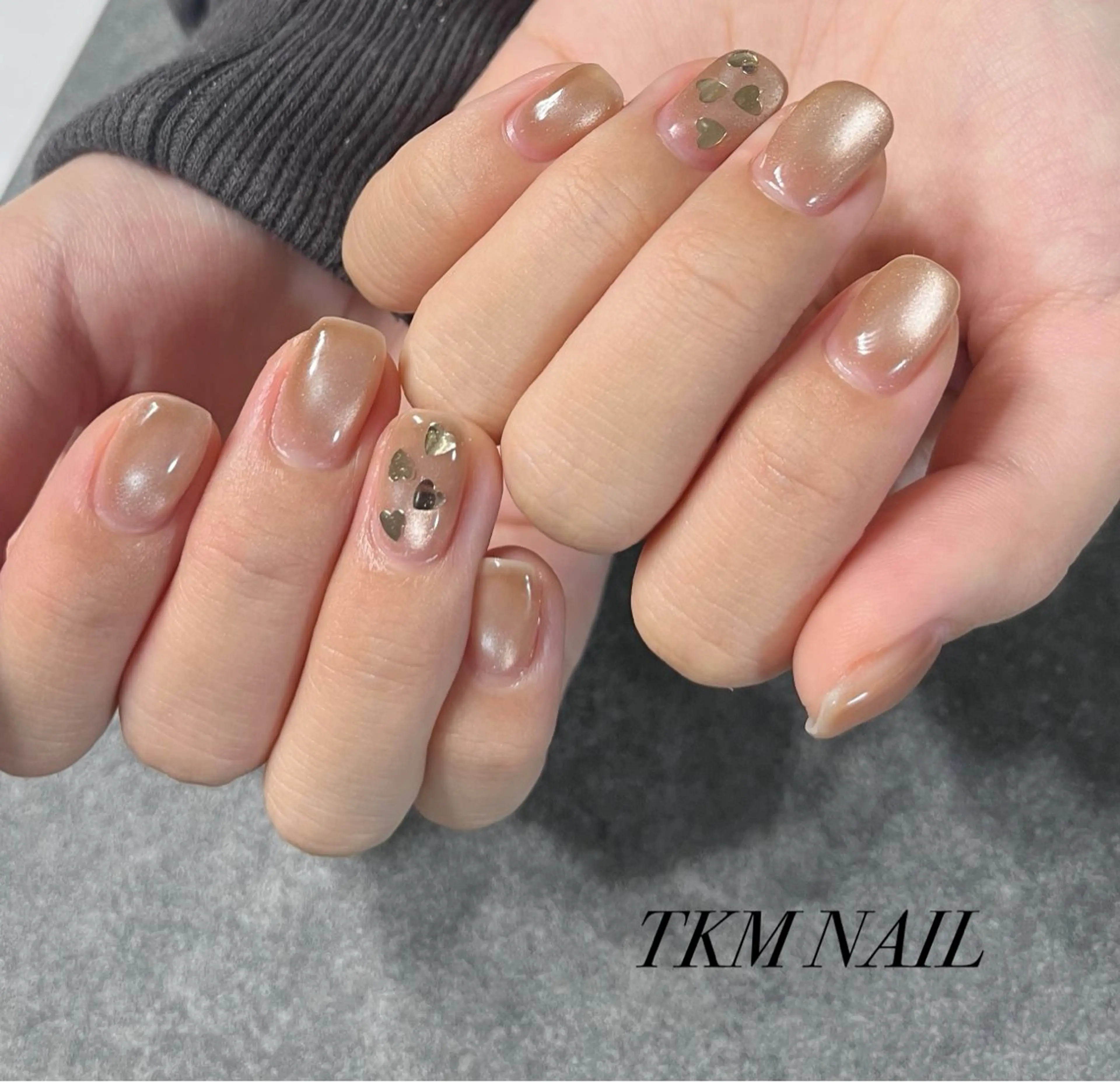 ネイル アートネイル マグネットネイル ______ TKM  NAILのネイルデザイン