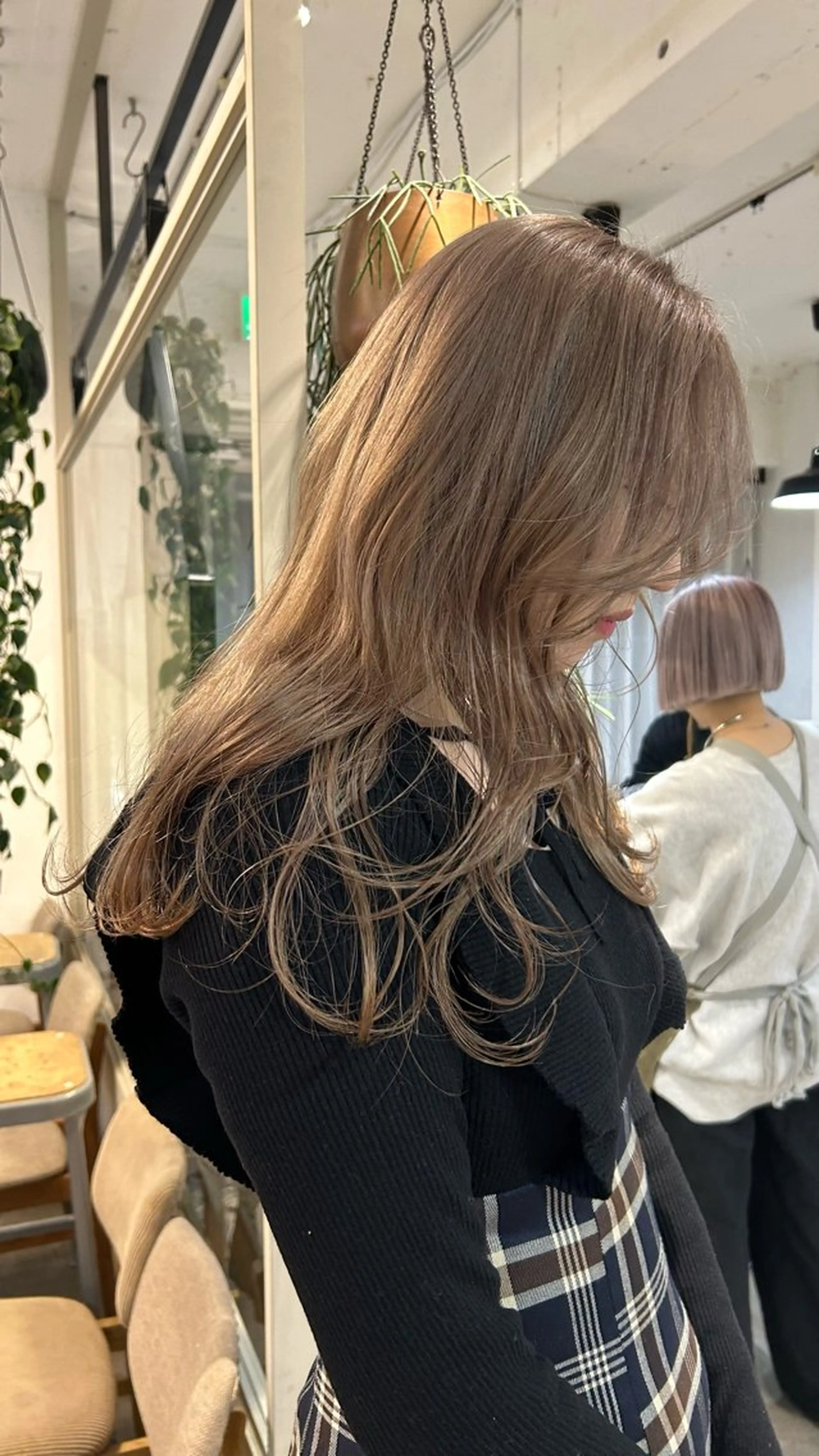 ロング カラー ヘアカラー トリートメント じゅわっと暖色カラー 🍊Moemiのヘアスタイル