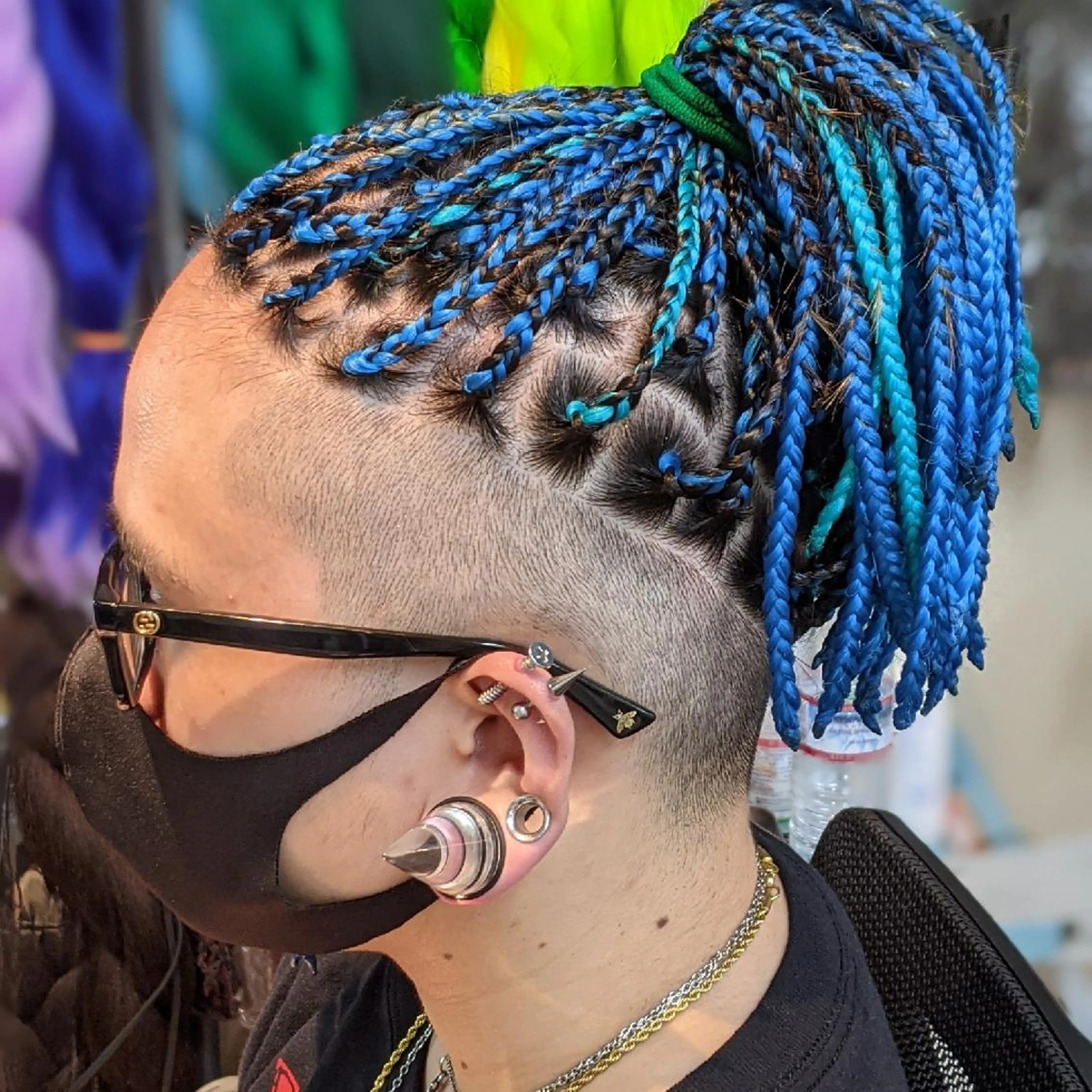 セミロング メンズ エクステ scamp ★のヘアスタイル