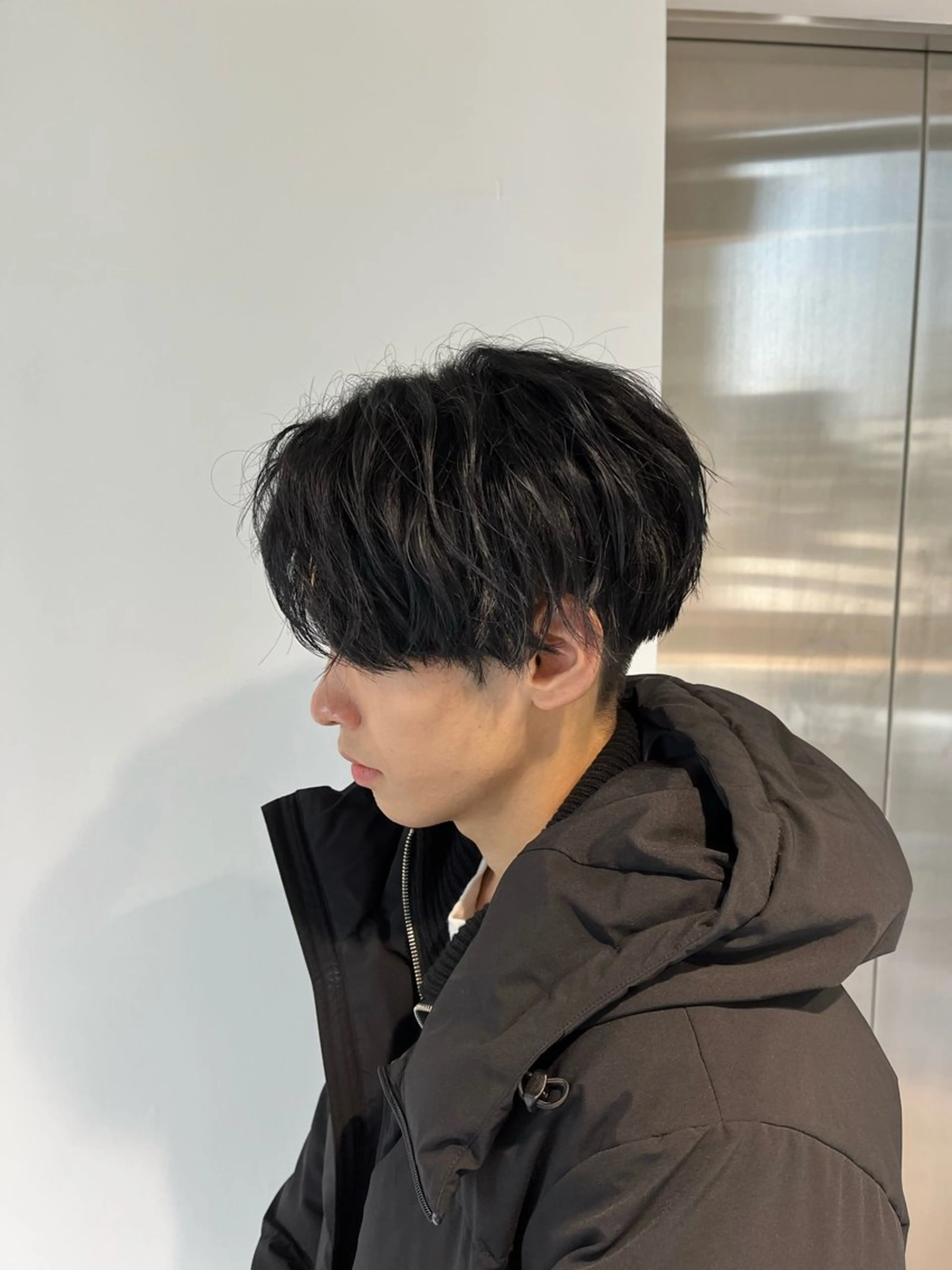 ミディアム パーマ メンズ 🏆メンズヘア特化 🥇代表りんぺーのヘアスタイル