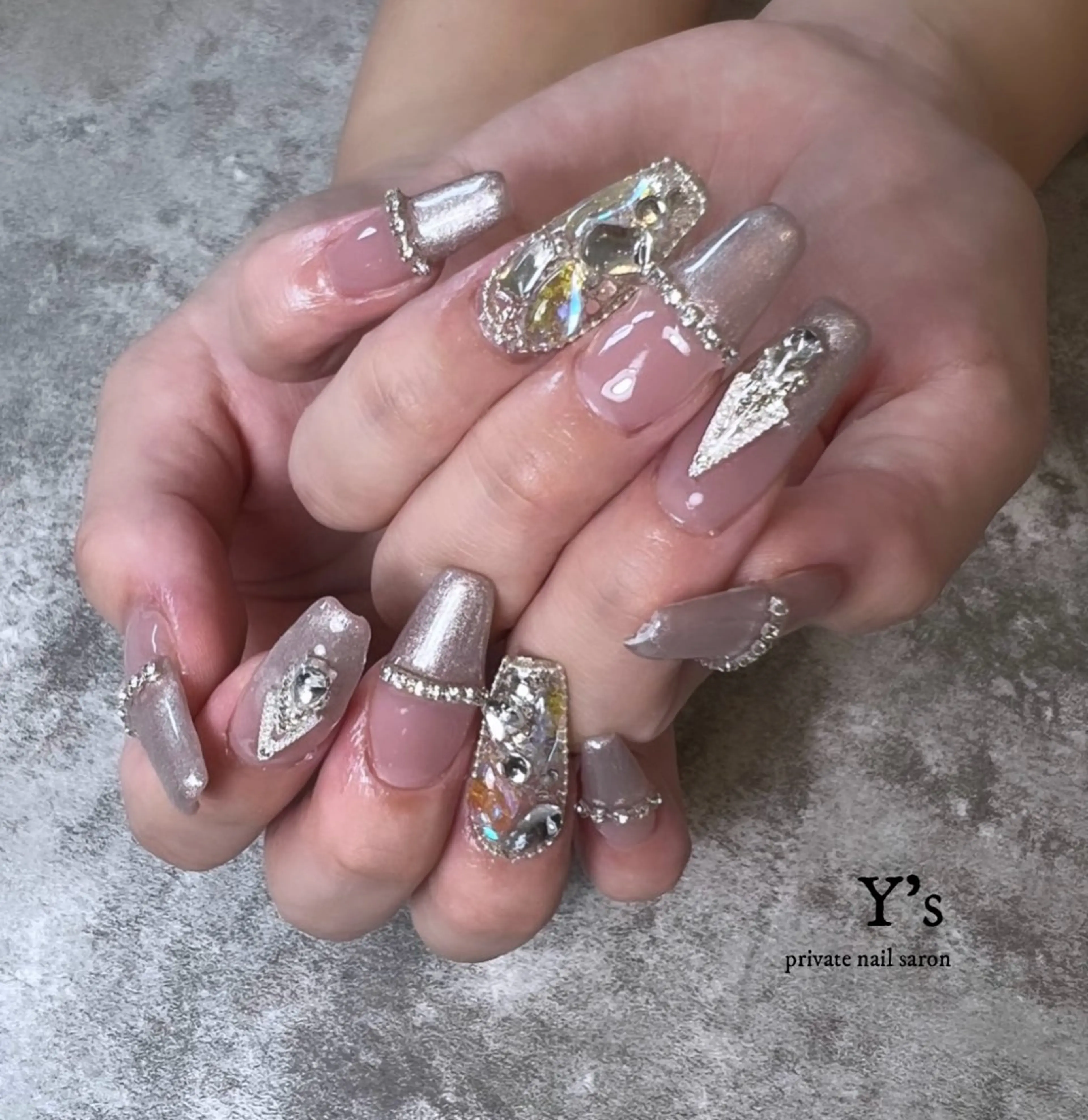 ネイル ハンドネイル Y's nail ˚✧₊YUIのネイルデザイン
