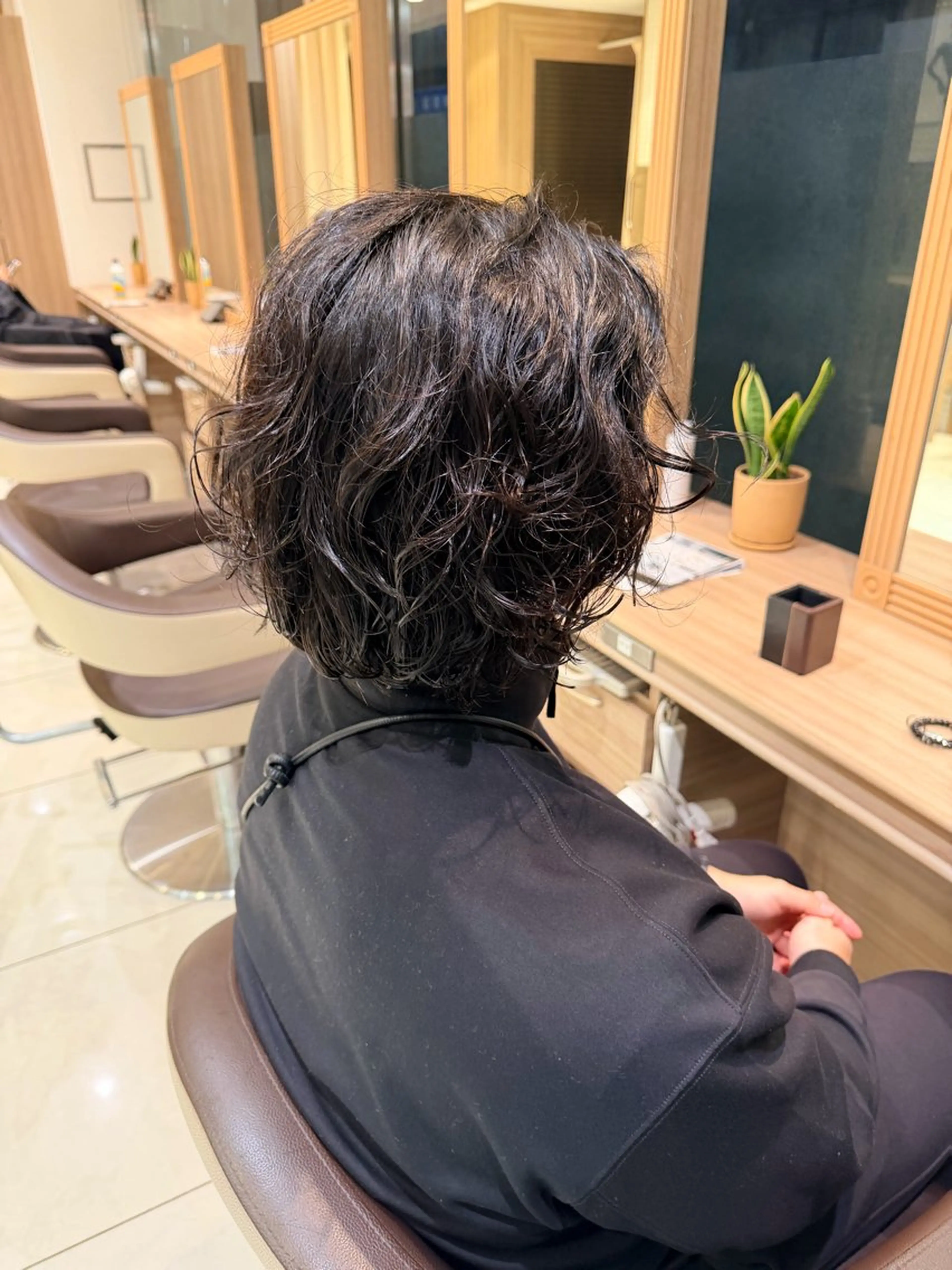 パーマ メンズ カット パーマ 波巻き･カルマ パーマ特化/aoiのヘアスタイル