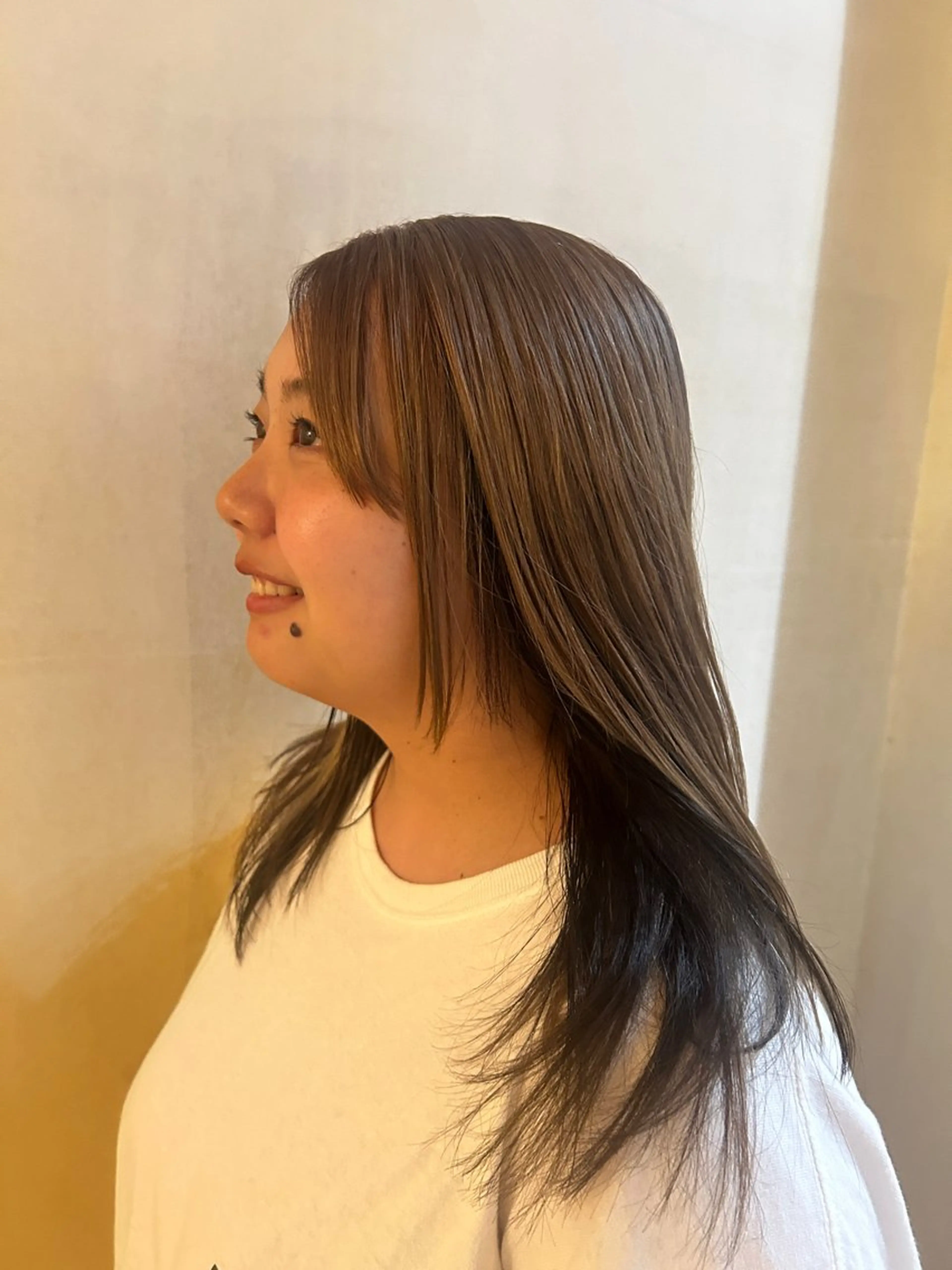 ロング カラー ヘアカラー トリートメント 京都/カラー/松野 翔のヘアスタイル