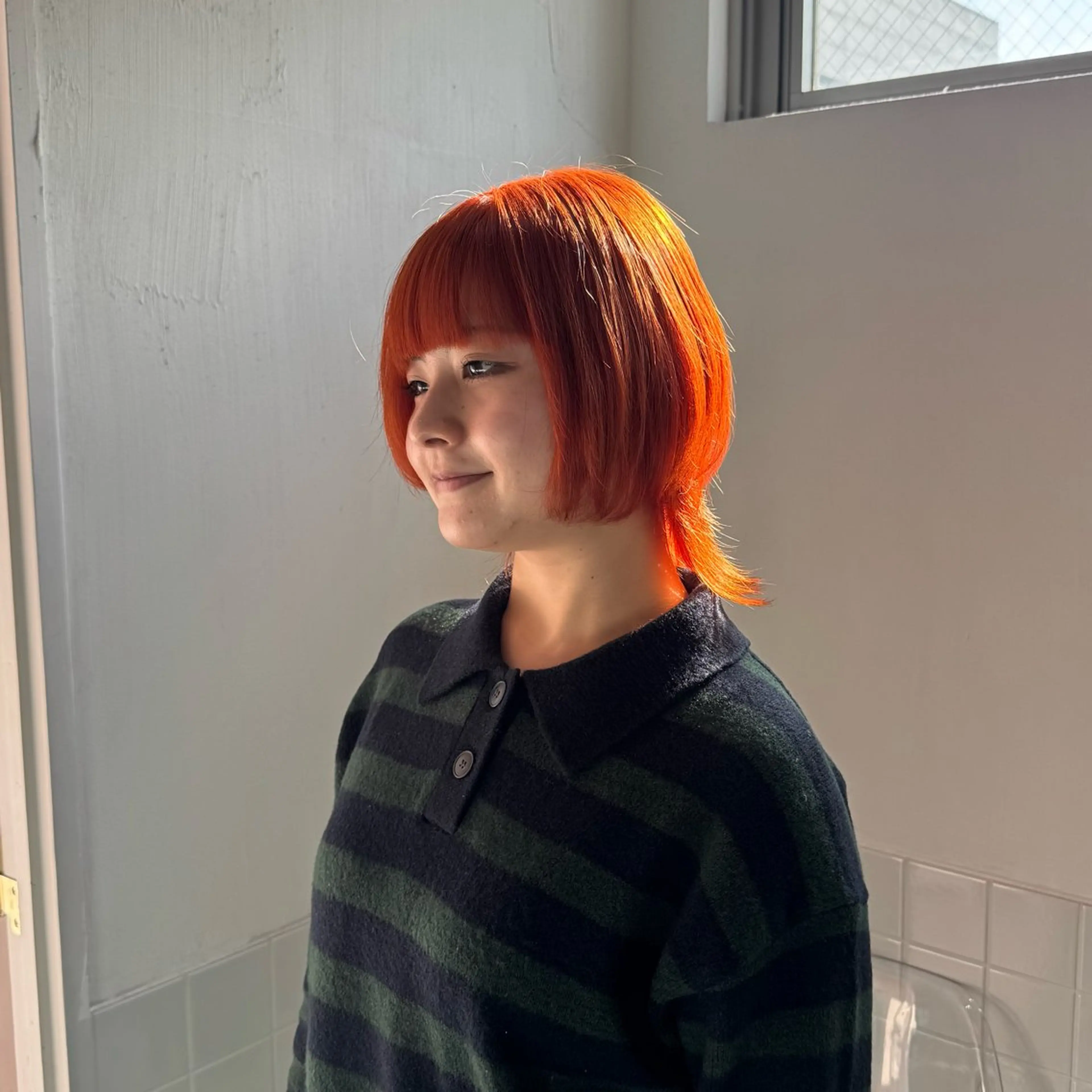 ショート カラー ヘアカラー トリートメント 高発色/デザイン ☀️toku☀️のヘアスタイル