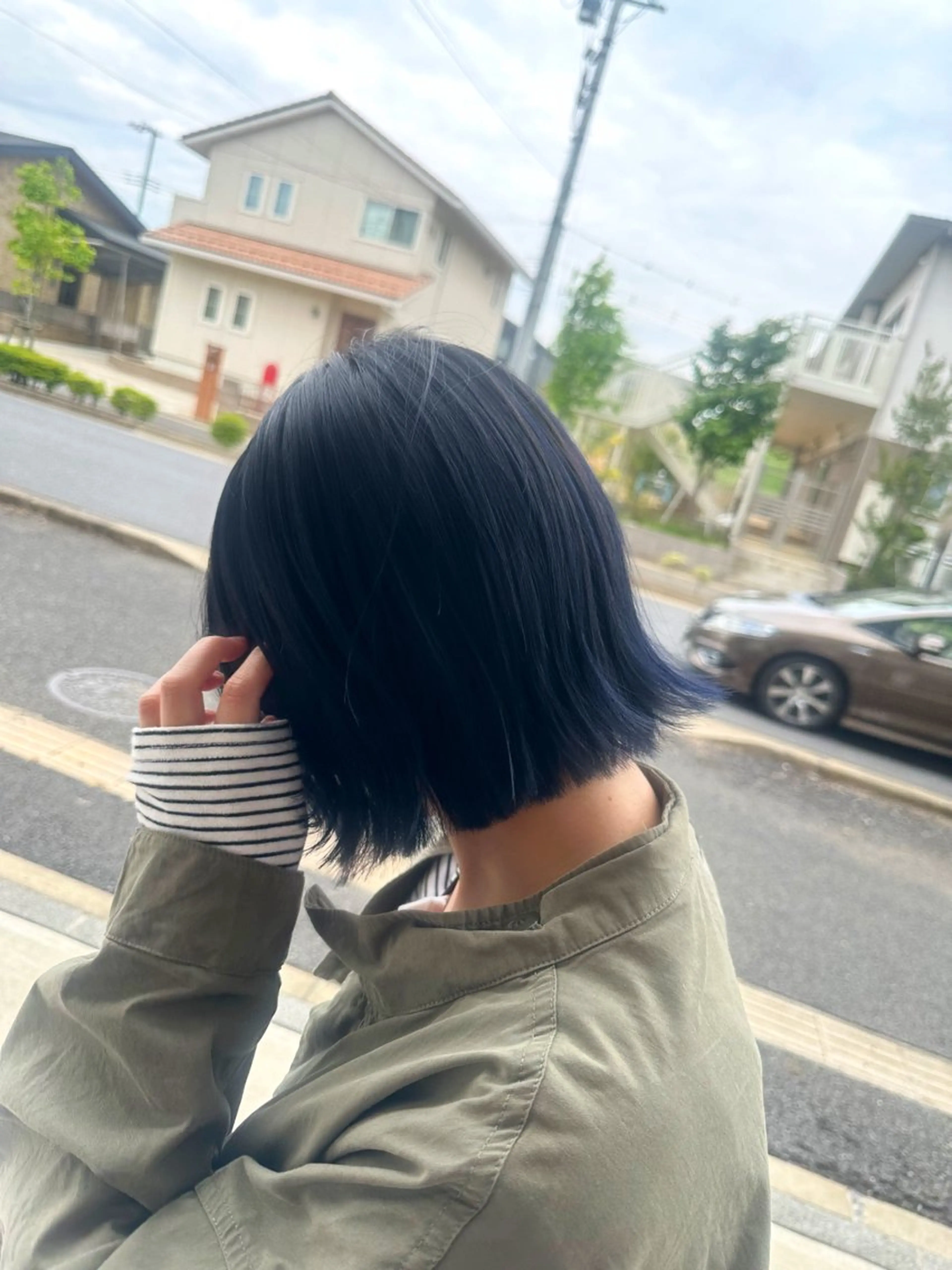 ショート 🫧ブリーチなし透明 感カラー🫧沼尻彩花のヘアスタイル