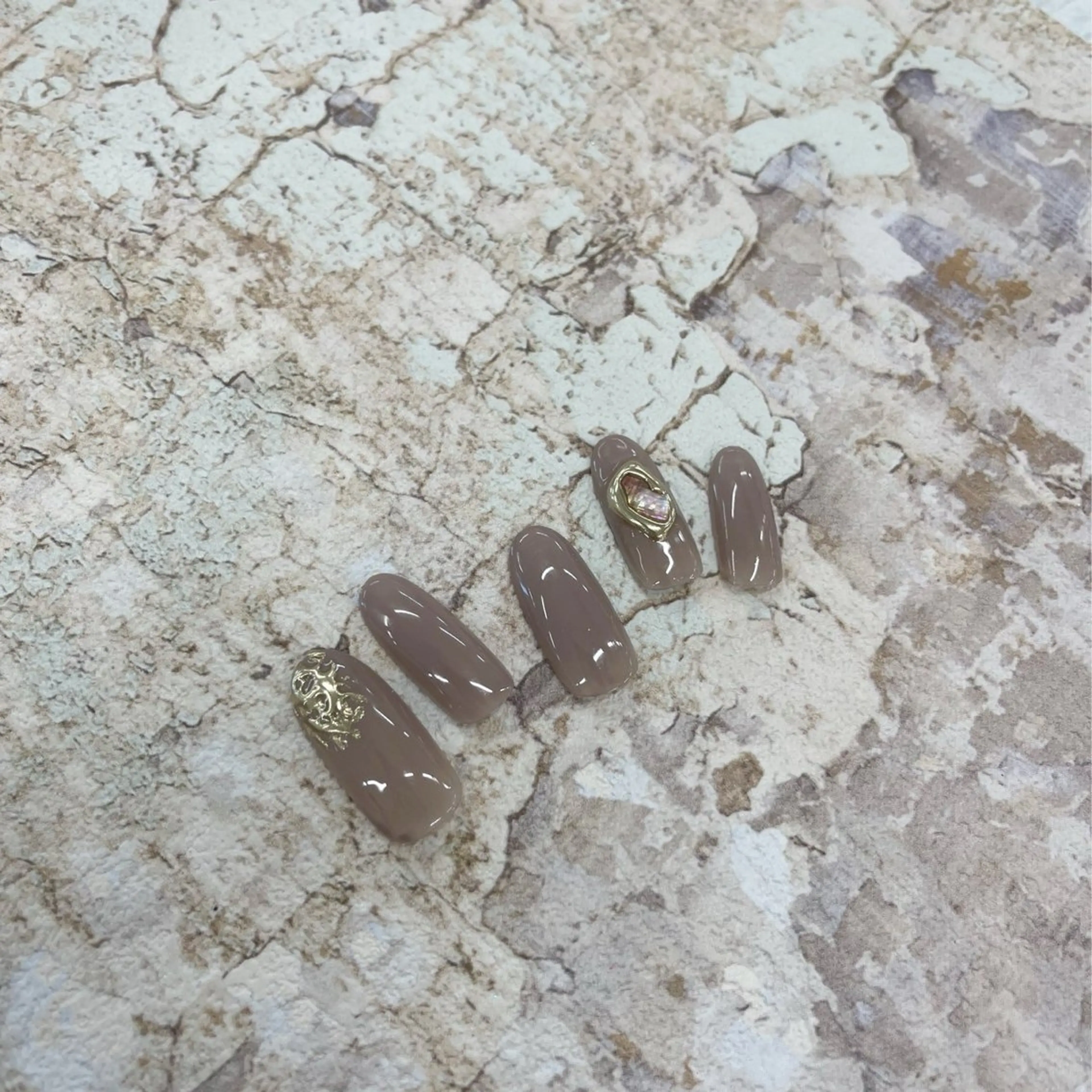 ネイル ⭐︎休業中の練習⭐︎ JNA認定講師髙橋のネイルデザイン