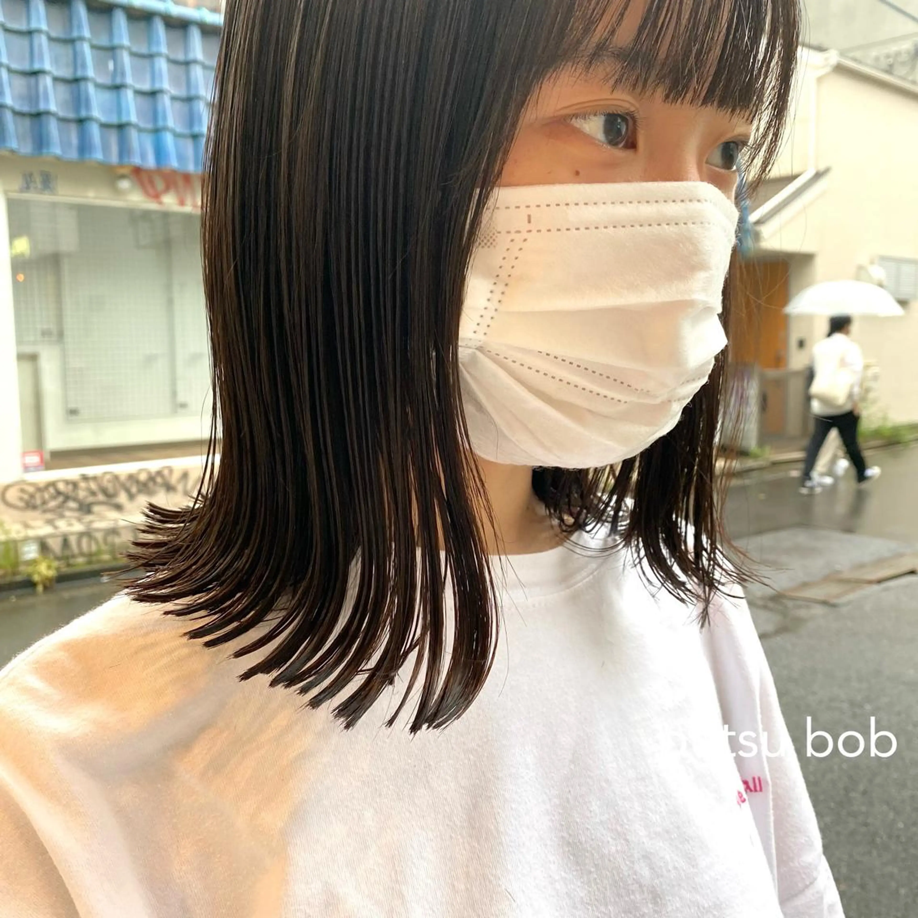 ショート カラー カット ヘアカラー トリートメント センターパート/ 暖色カラーayuのヘアスタイル