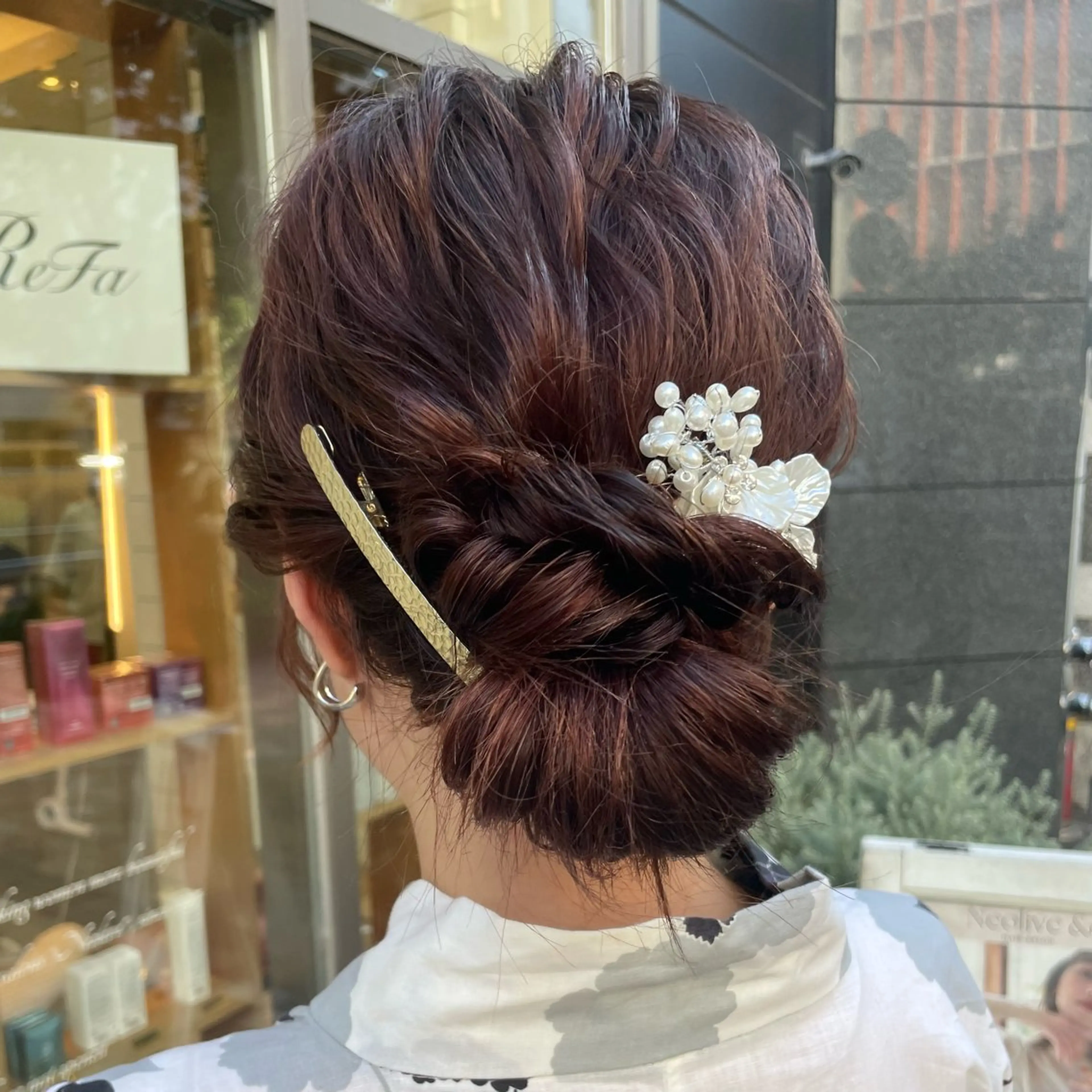 ヘアアレンジ 着付け ヘアアレンジ 🌿あがりれいなのその他イメージ