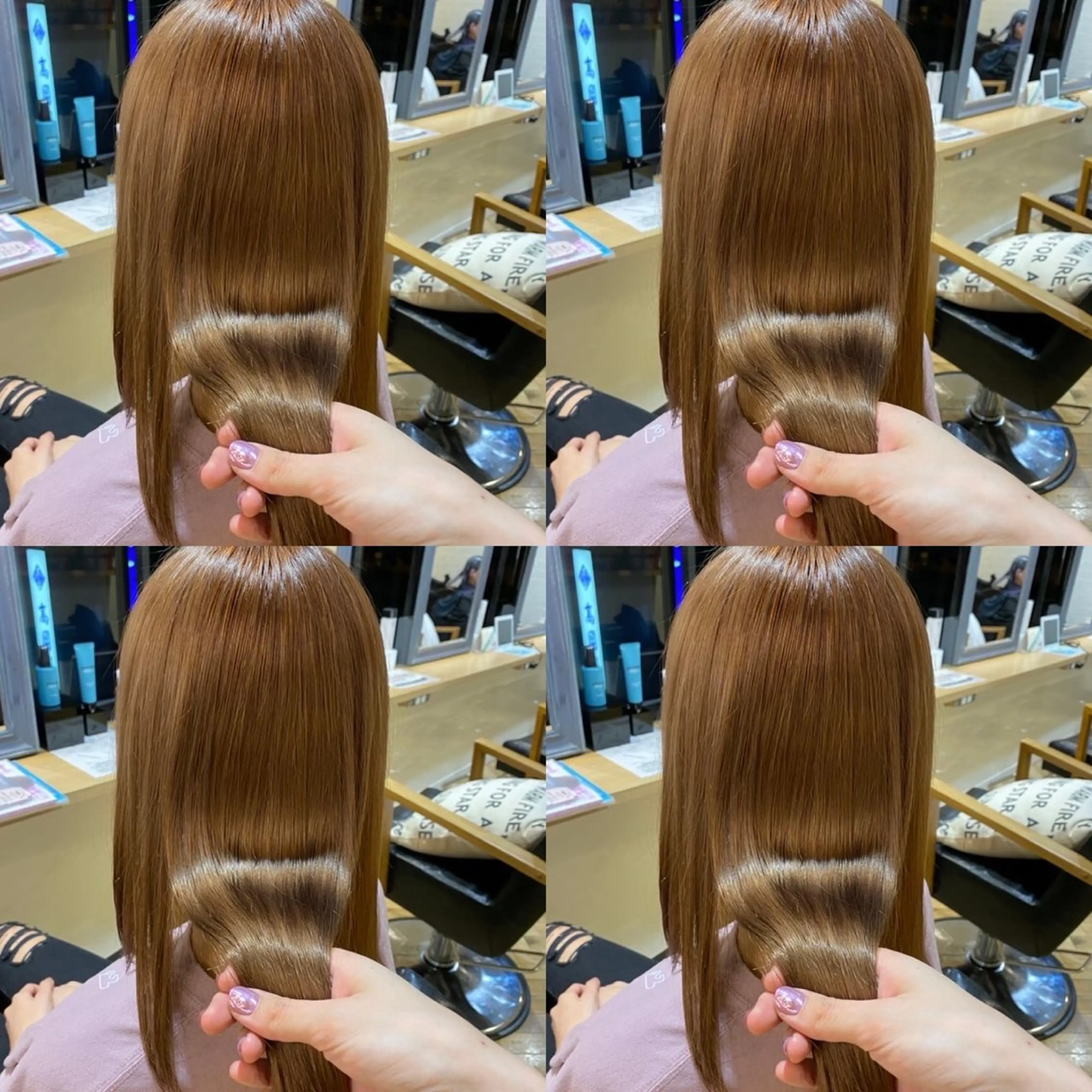 カラー 暖色.髪質改善 🪽スズのヘアスタイル