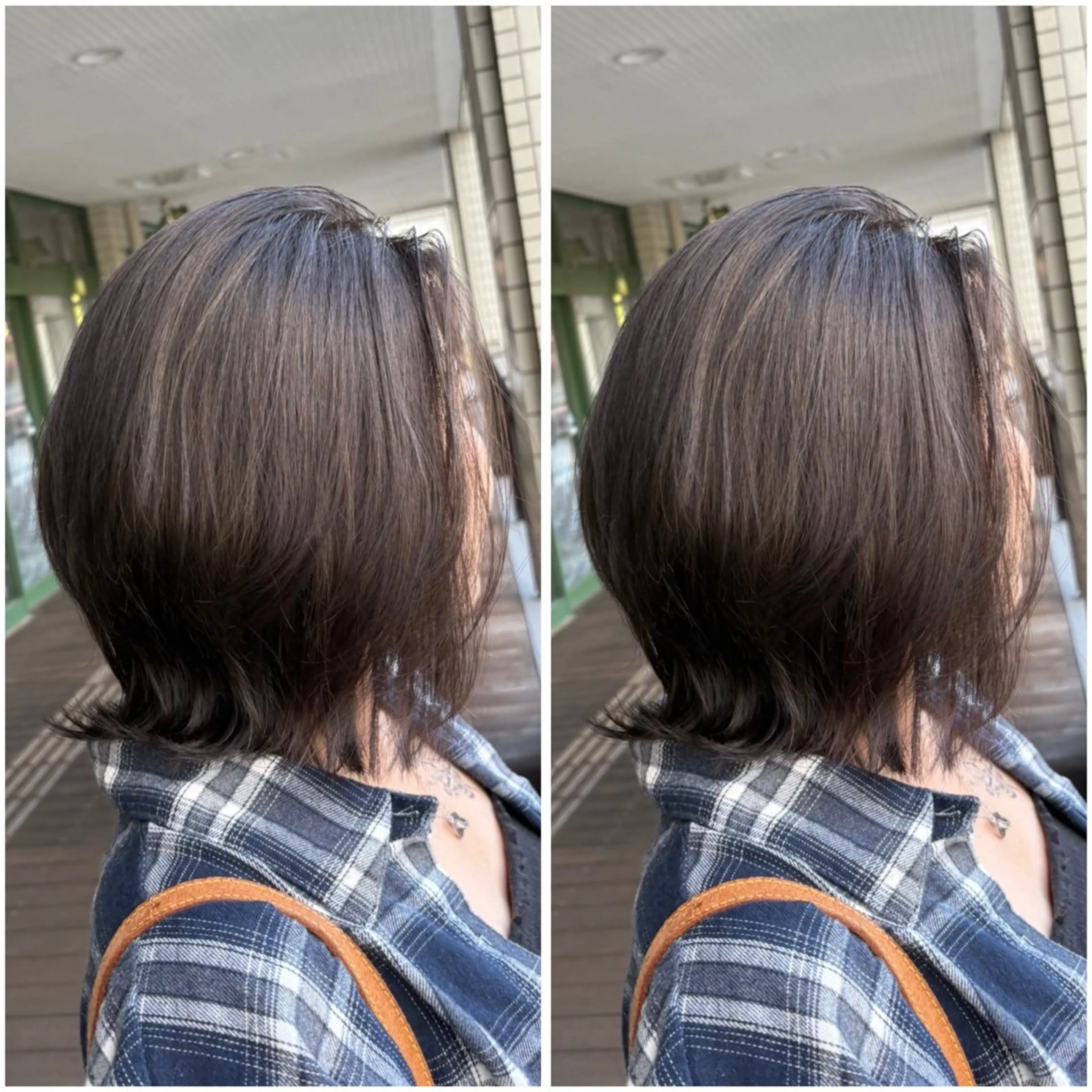 ミディアム 森島 愛梨のヘアスタイル