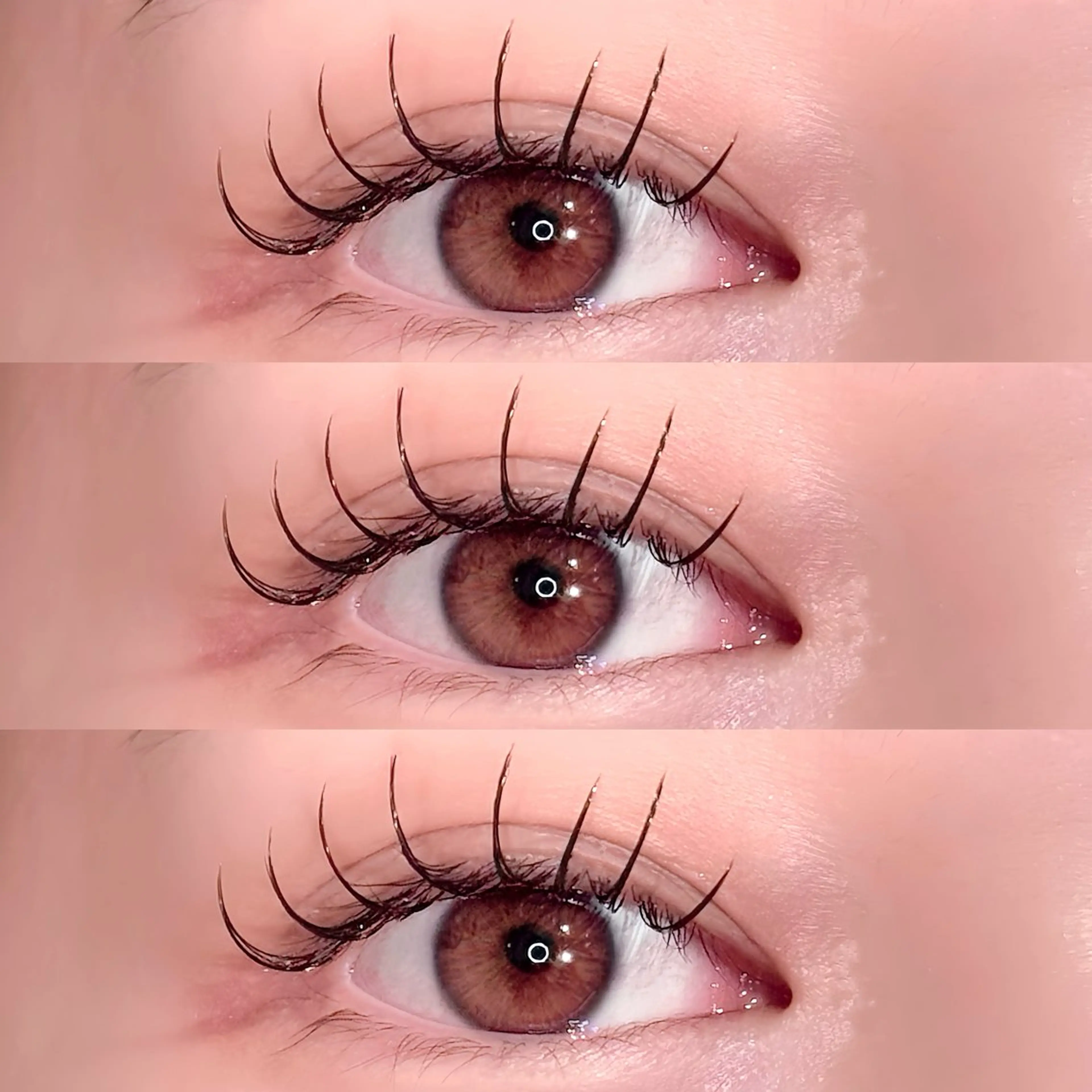 マツエク・マツパ フラットラッシュ NANAMI🖤 のマツエク・マツパデザイン