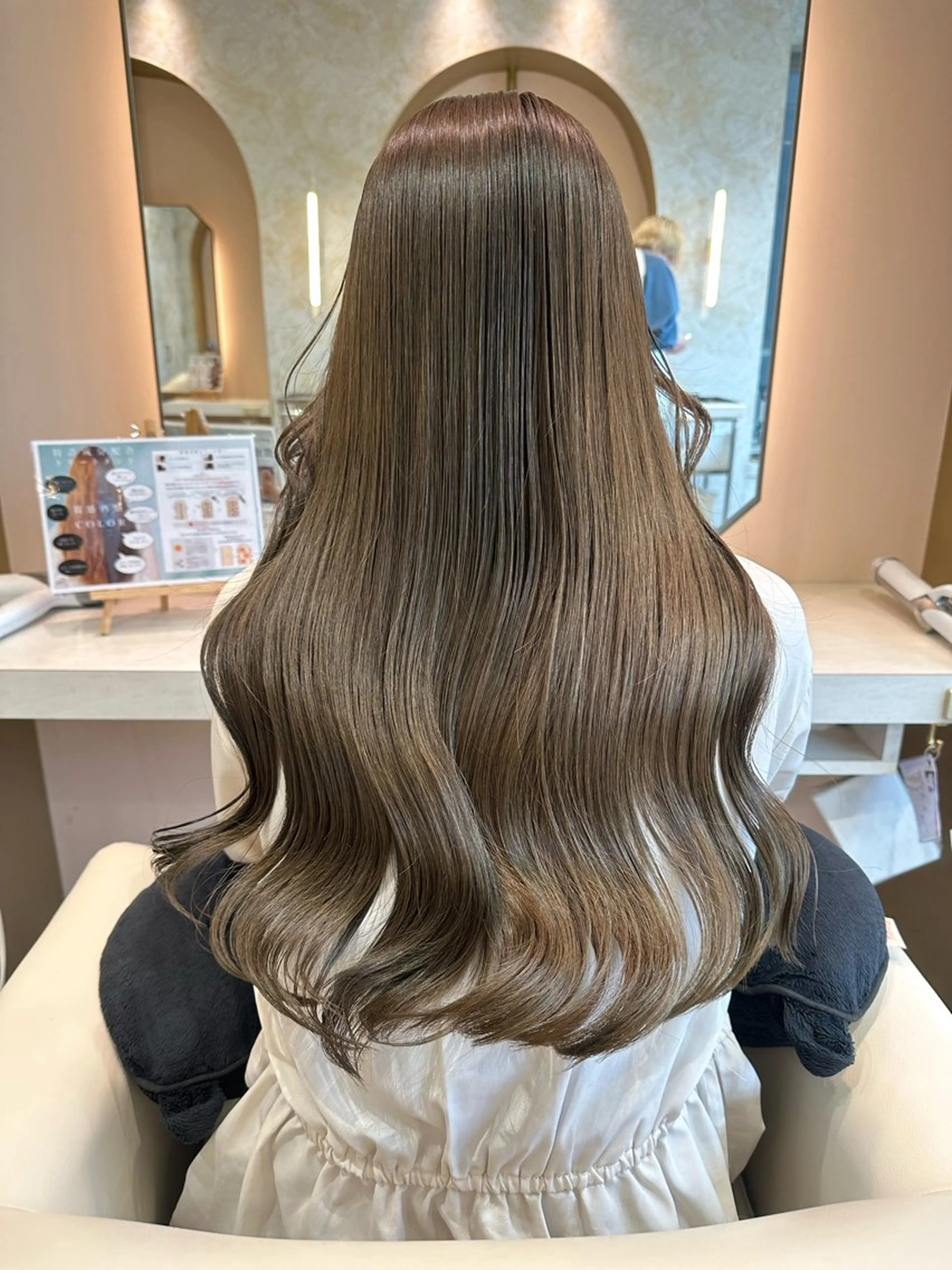 【髪質改善🌿】カット+超高濃度水素カラー+marbbの写真