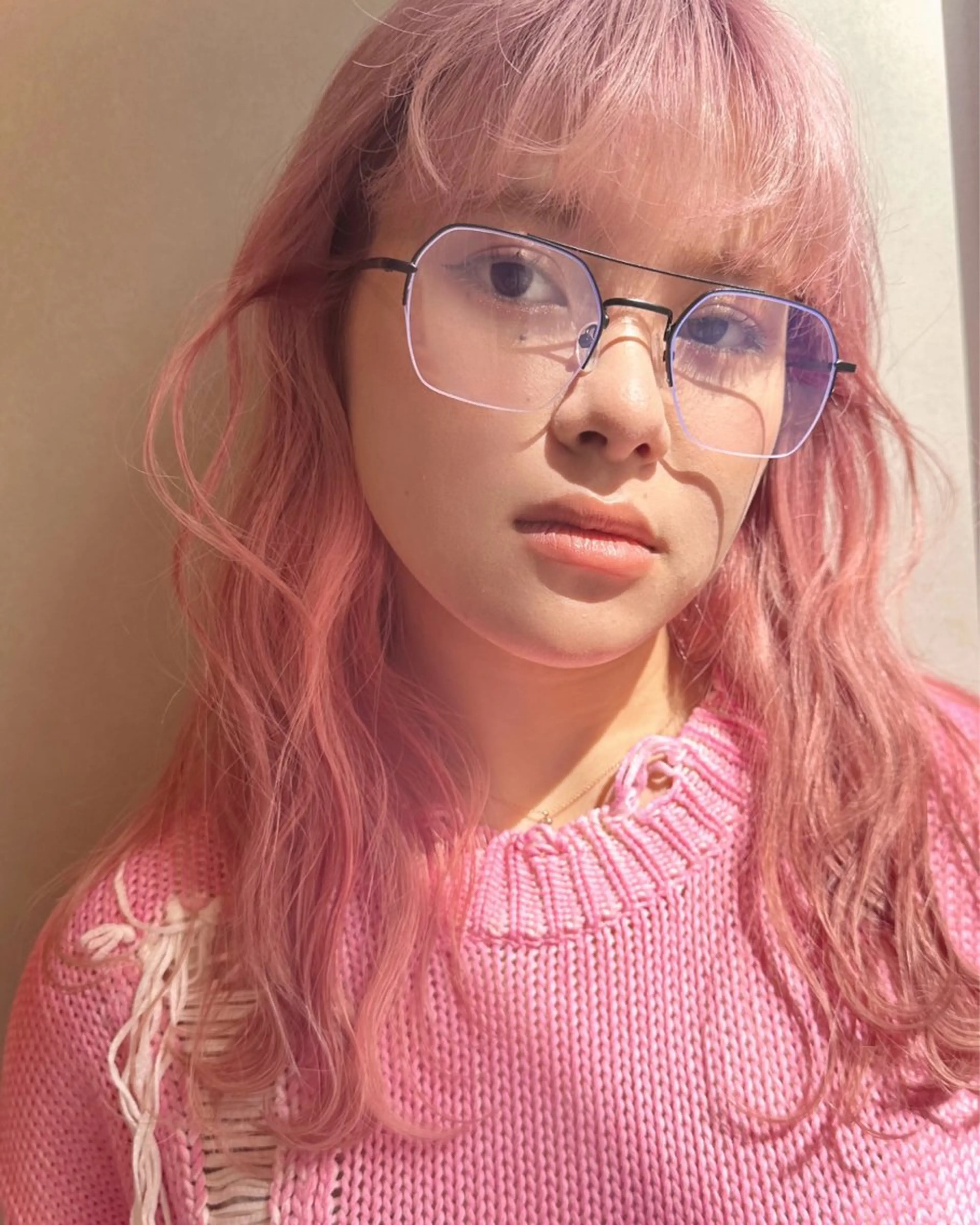 ミディアム ヘアアレンジ Ops hair 大橋駅前店所属・カラーモデル♡縮毛矯 正モデル募集/コハルのヘアスタイル