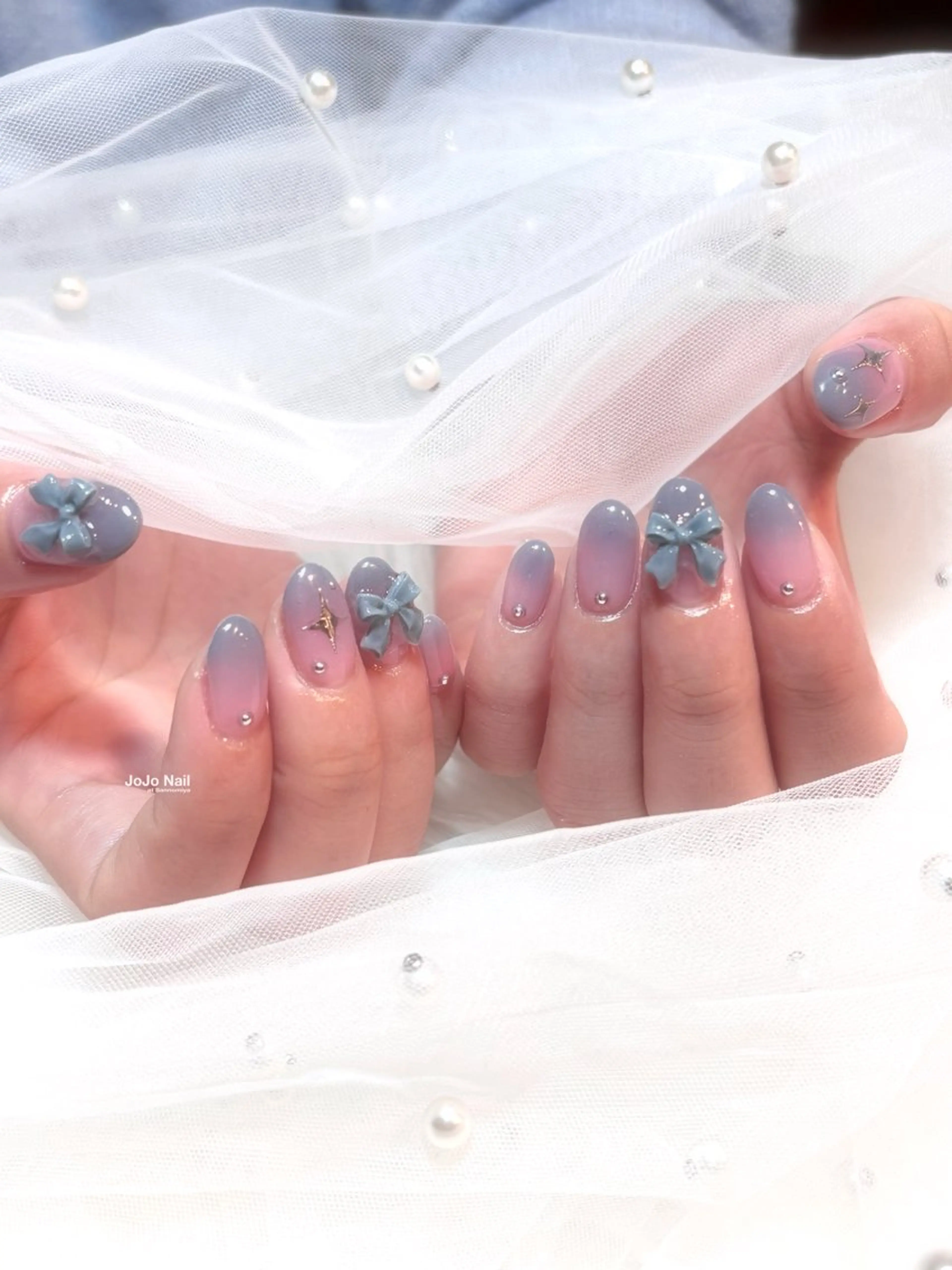 ネイル グラデーション ハンドネイル SERINA.K /JOJO@三宮のネイルデザイン