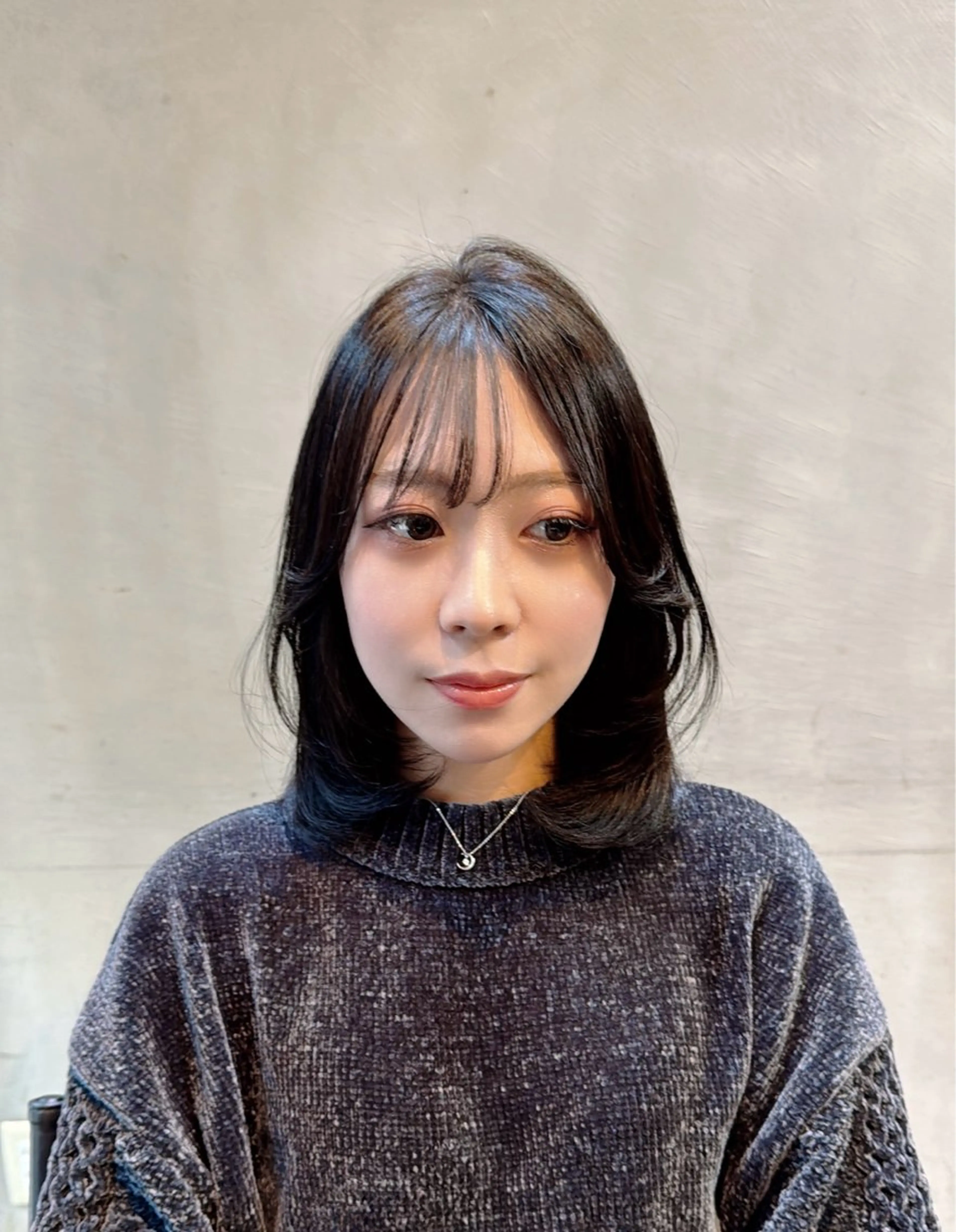 ミディアム レイヤーカット/髪質 改善/Hayatoのヘアスタイル