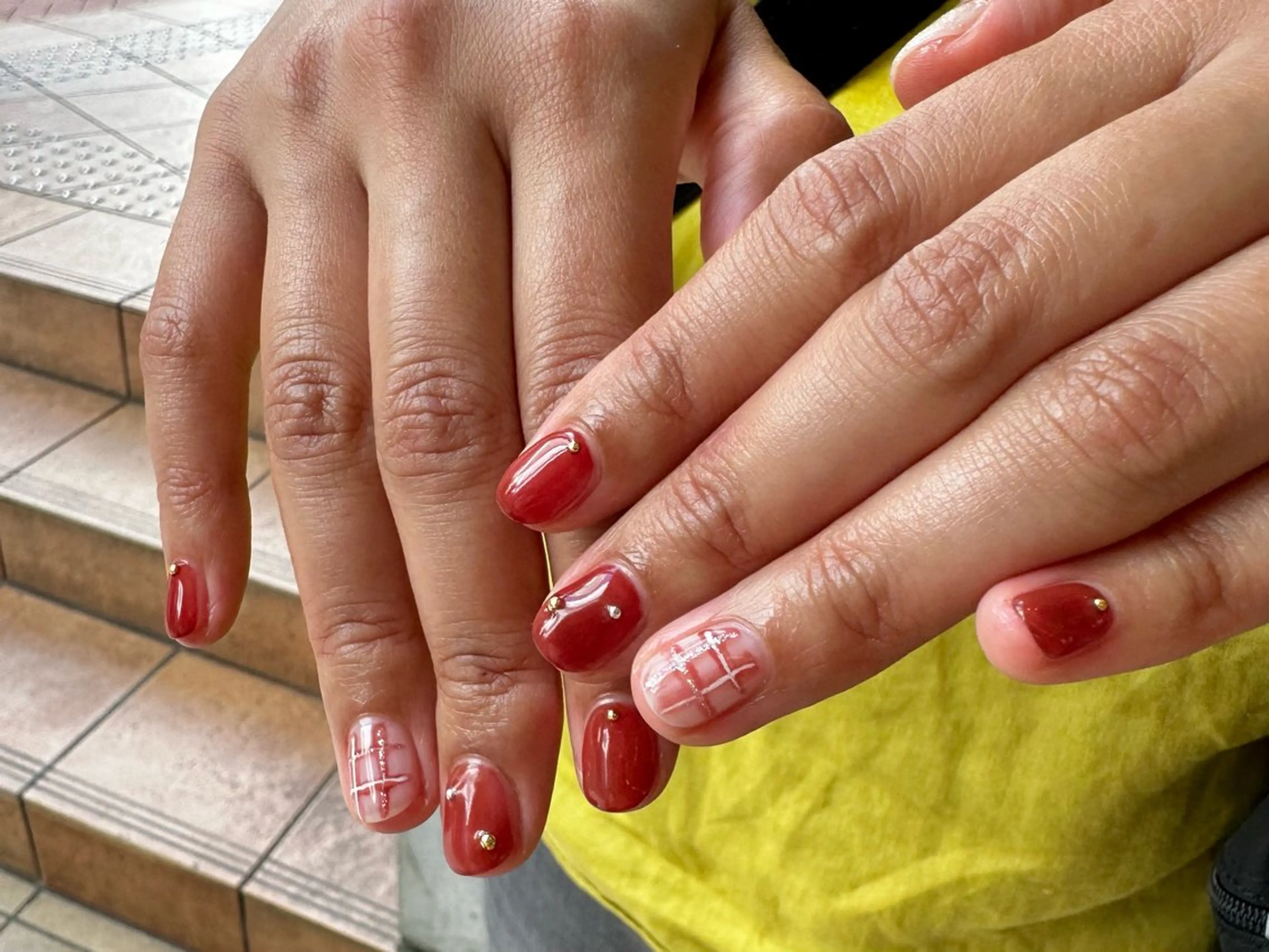 ネイル 持ち込み unopulir Kahoのネイルデザイン