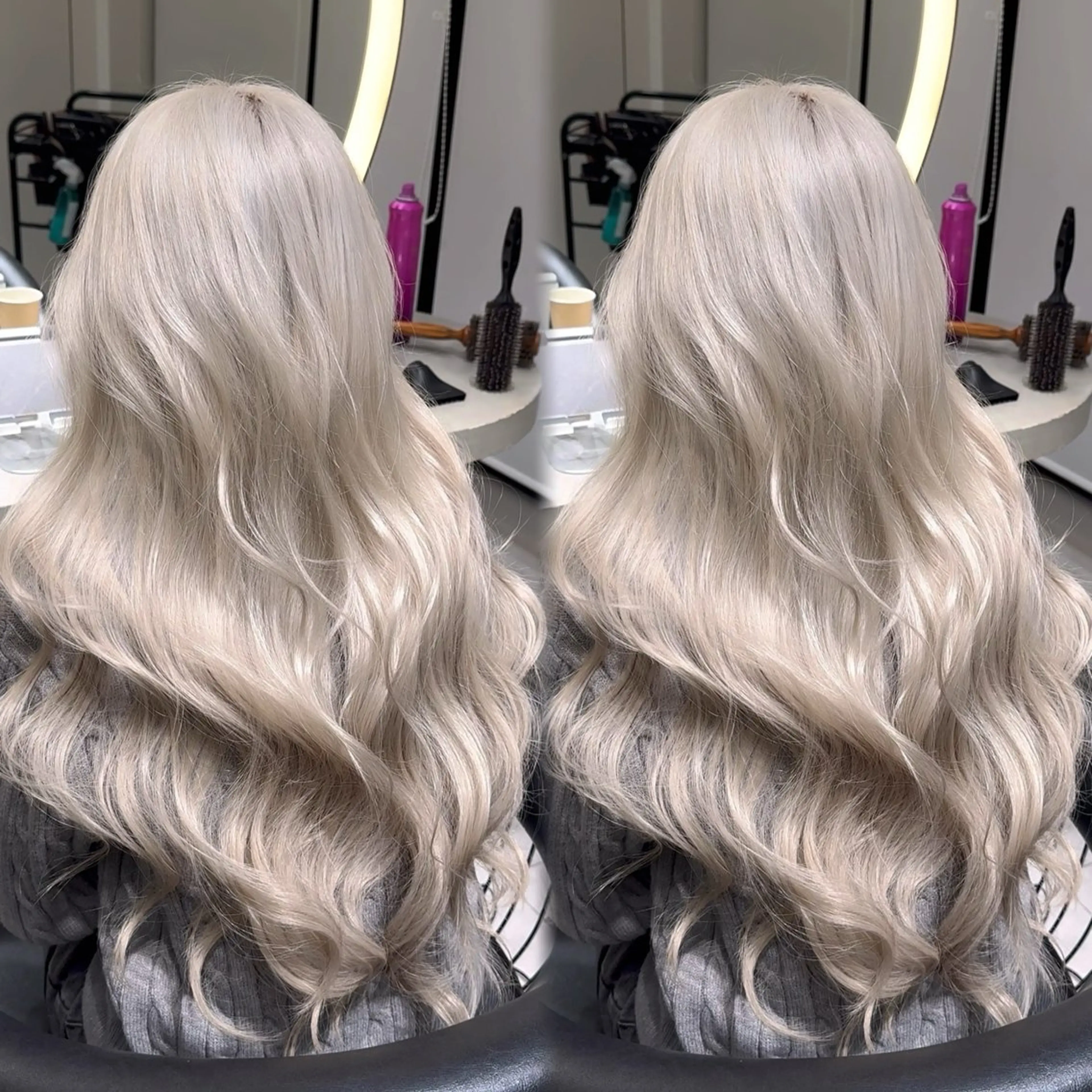 1日でハイトーン✨トリプルカラー+高浸透トリートメント！の写真