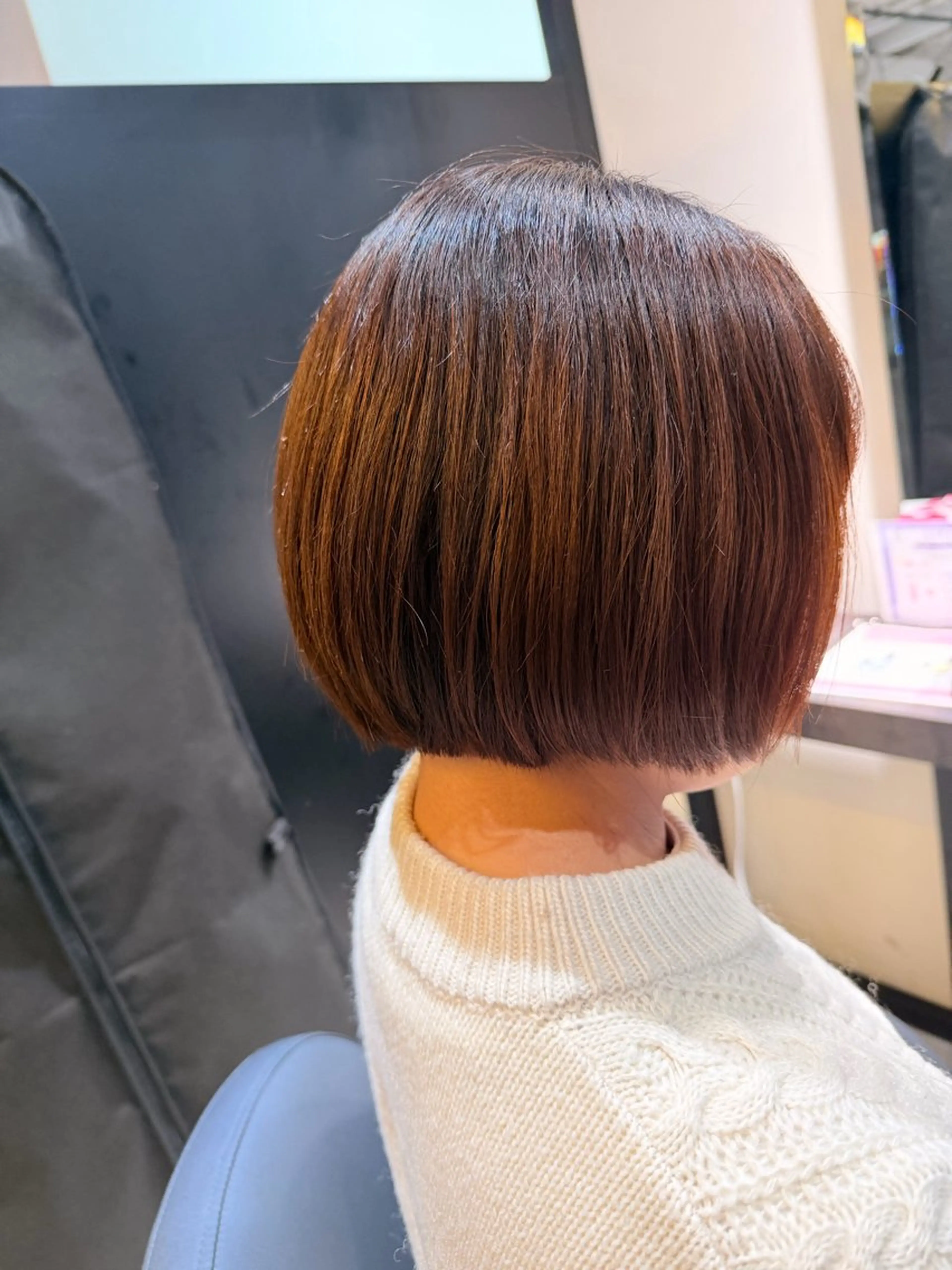 ショート 髪質改善 縮毛矯正 トリートメント カット トリートメント TheEctQ'n所属・似合わせカット✂️ 🥀Ayane🥀のヘアスタイル