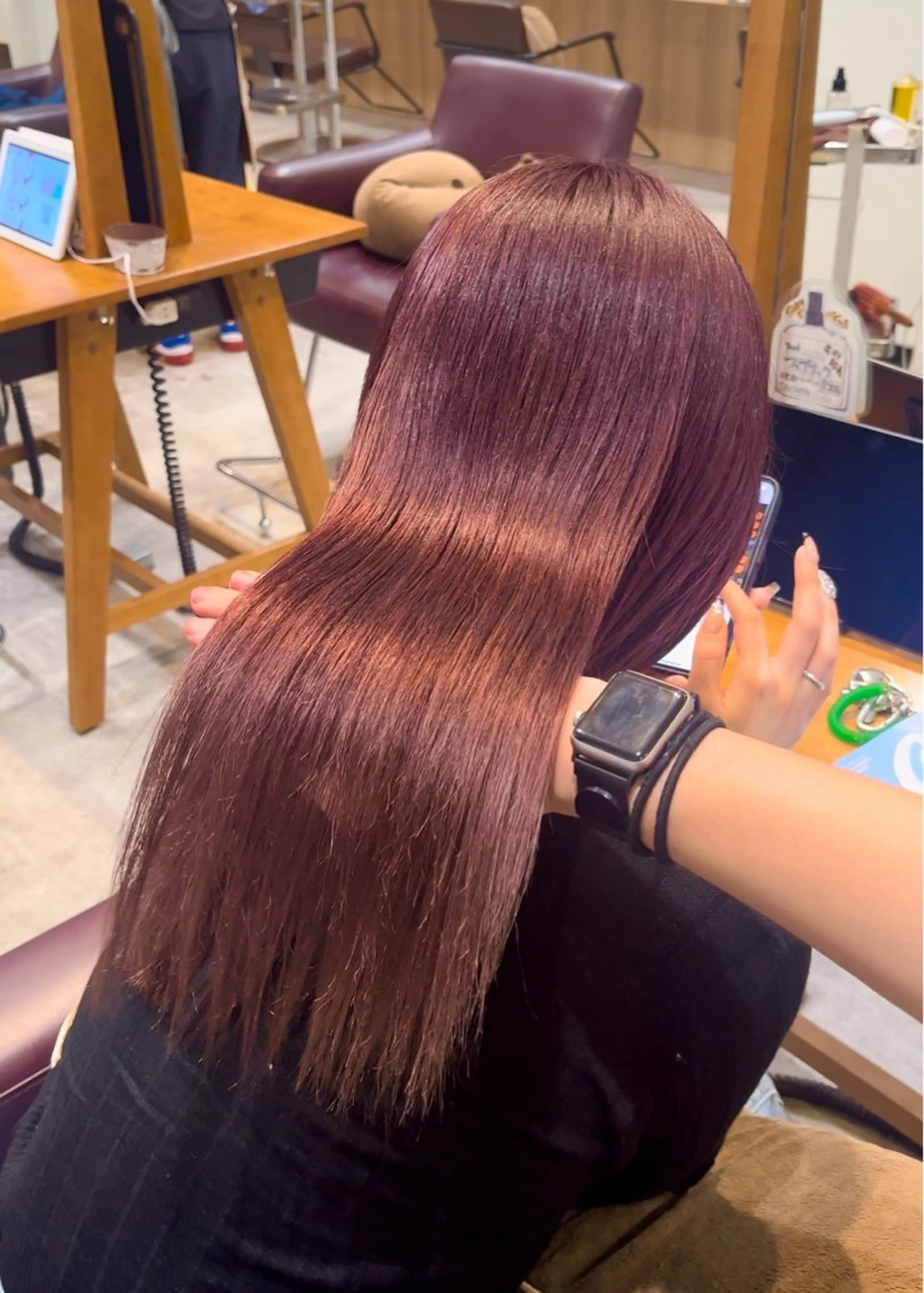 カラー ヘアカラー トリートメント ハイトーン/暖色/ ブリーチ/せいかのヘアスタイル