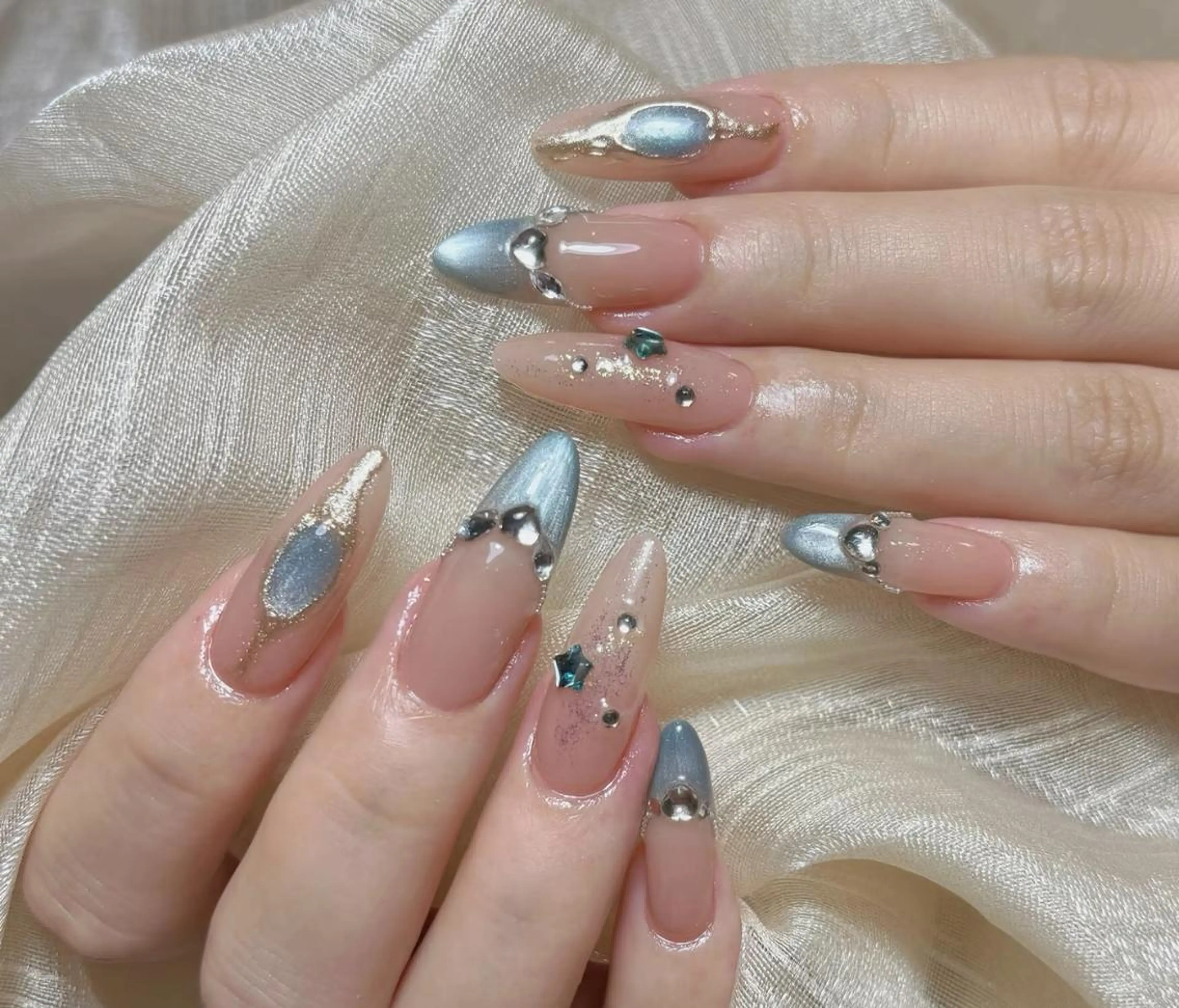 ネイル ハンドネイル By moonネイル 🌷ワンホン/韓国風のネイルデザイン