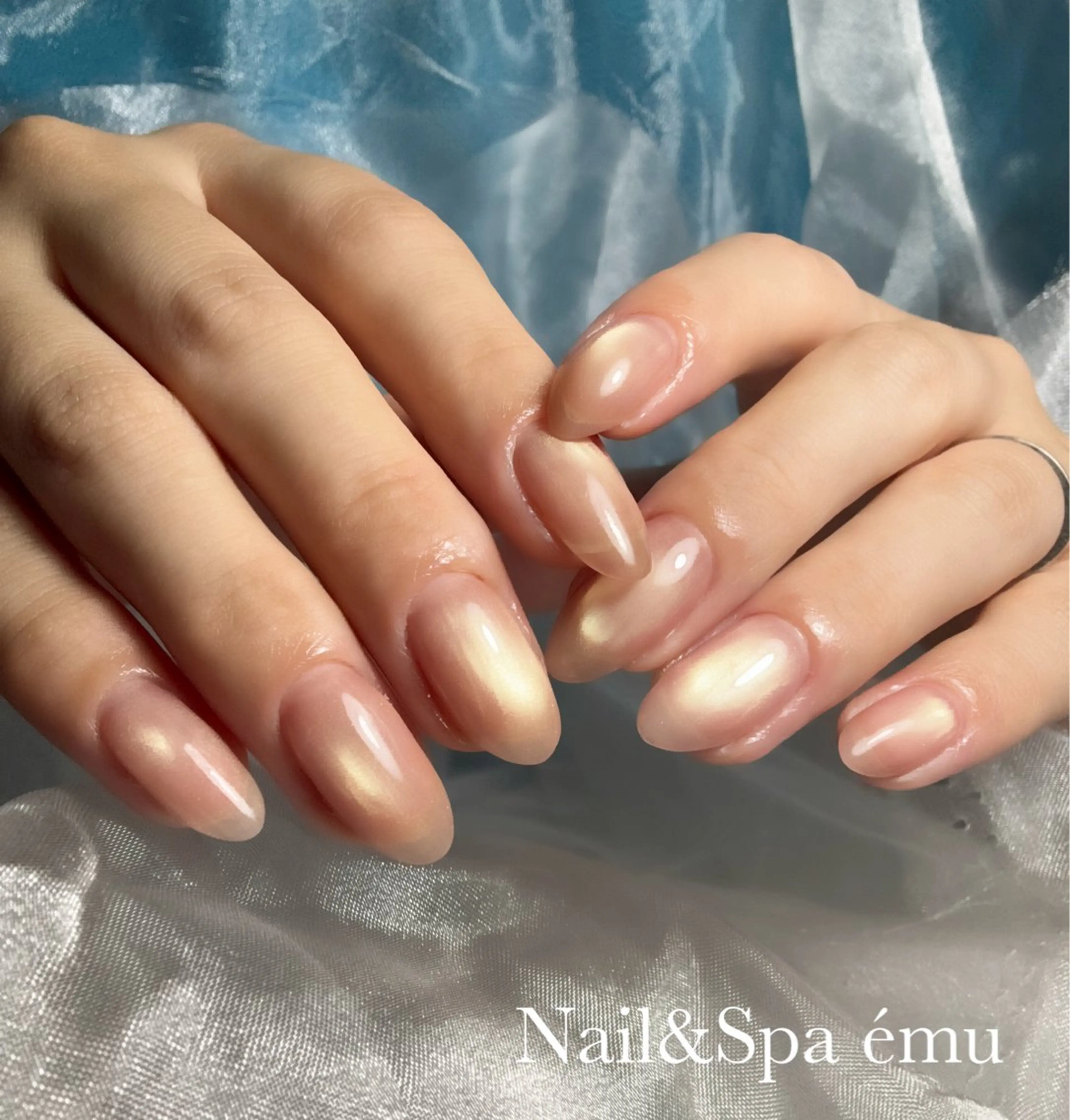 ネイル マグネットネイル ハンドネイル Nail&Spa émuのネイルデザイン