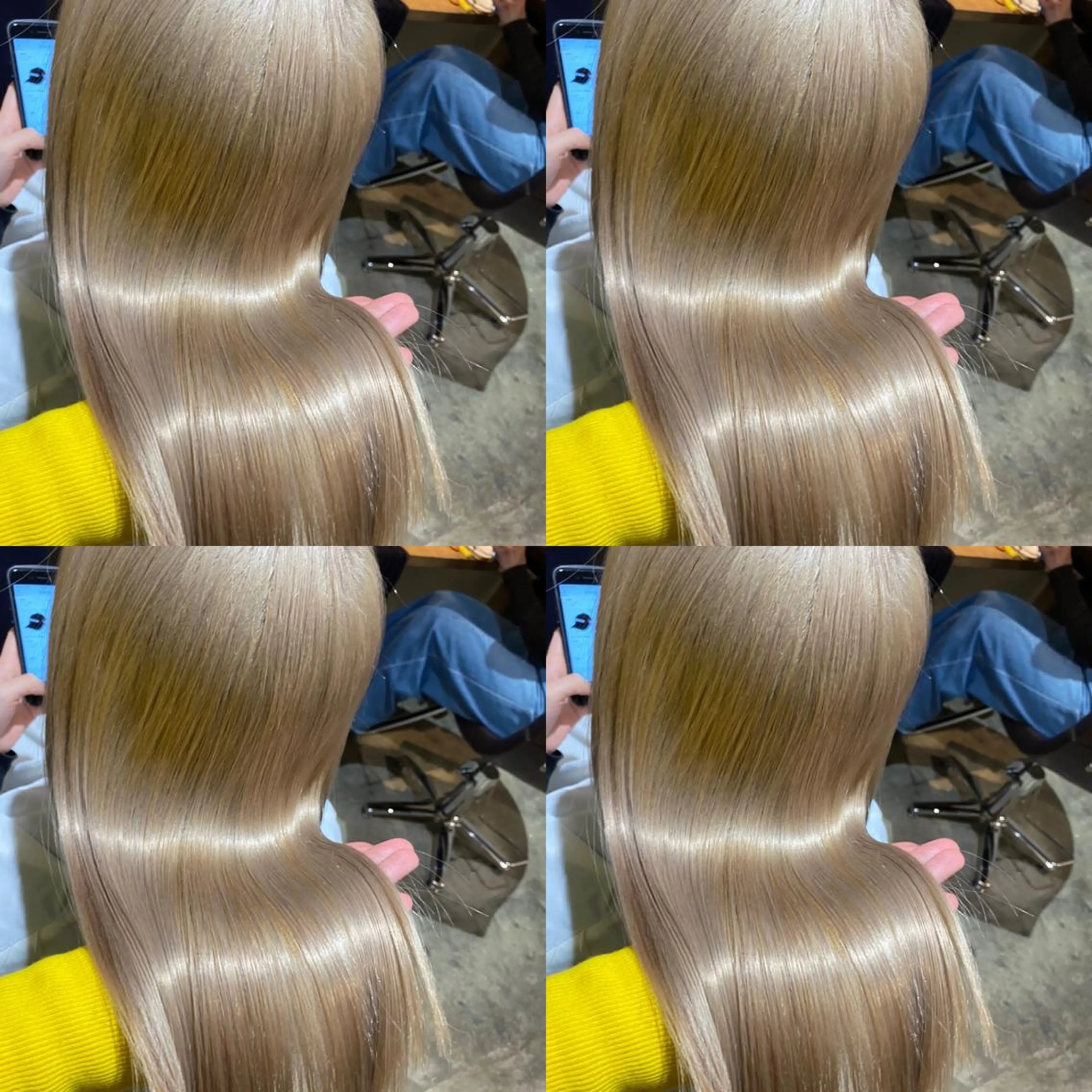 セミロング カラー レイヤー×髪質改善 マネージャー安藤光司のヘアスタイル