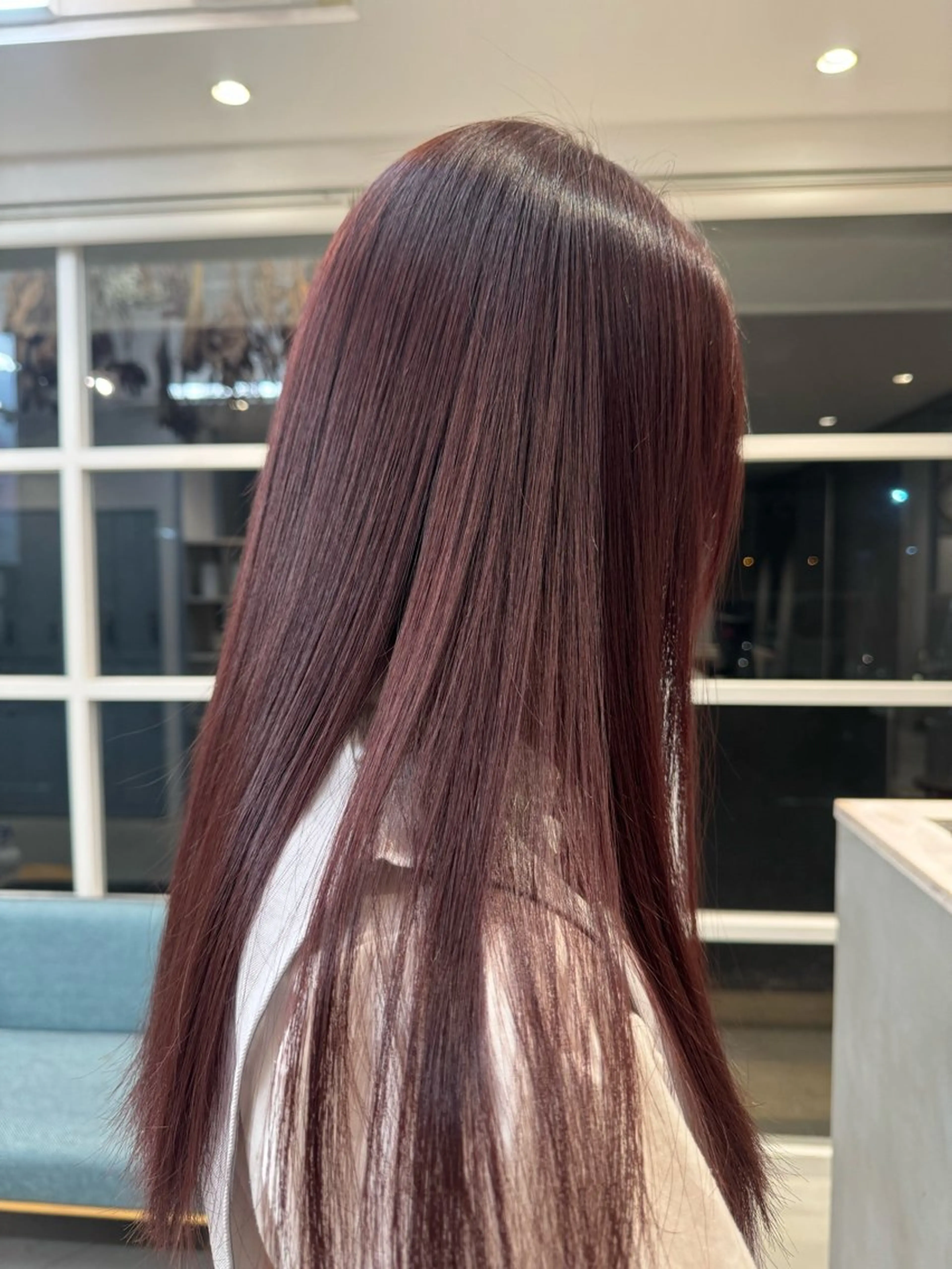 ロング ハイライト レイヤーカット ヘアカラー YUME/ ブリーチ／ハイライトのヘアスタイル