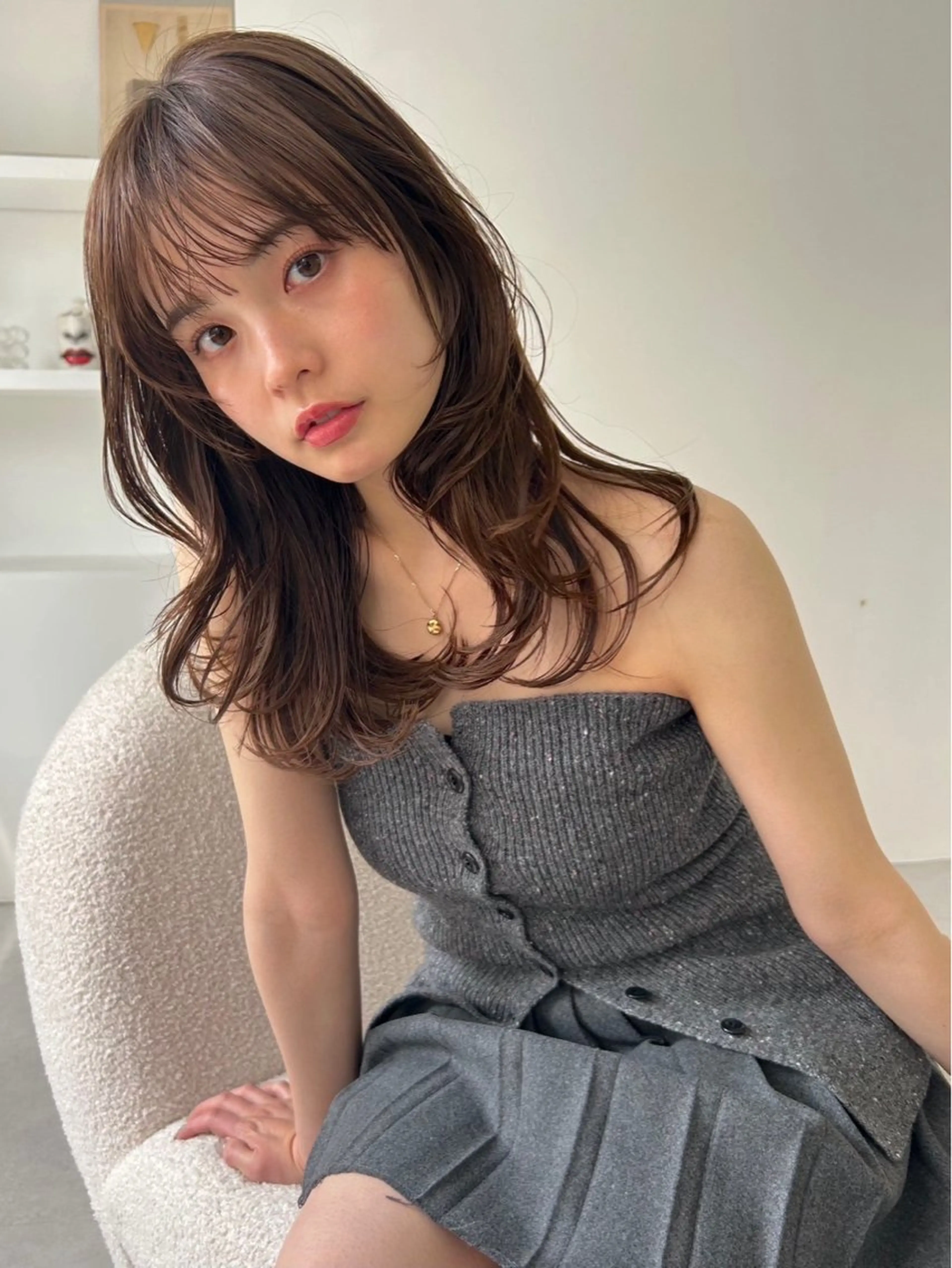 ロング カラー カット ヘアカラー トリートメント 似合わせカラー / レイヤーMADOKAのヘアスタイル