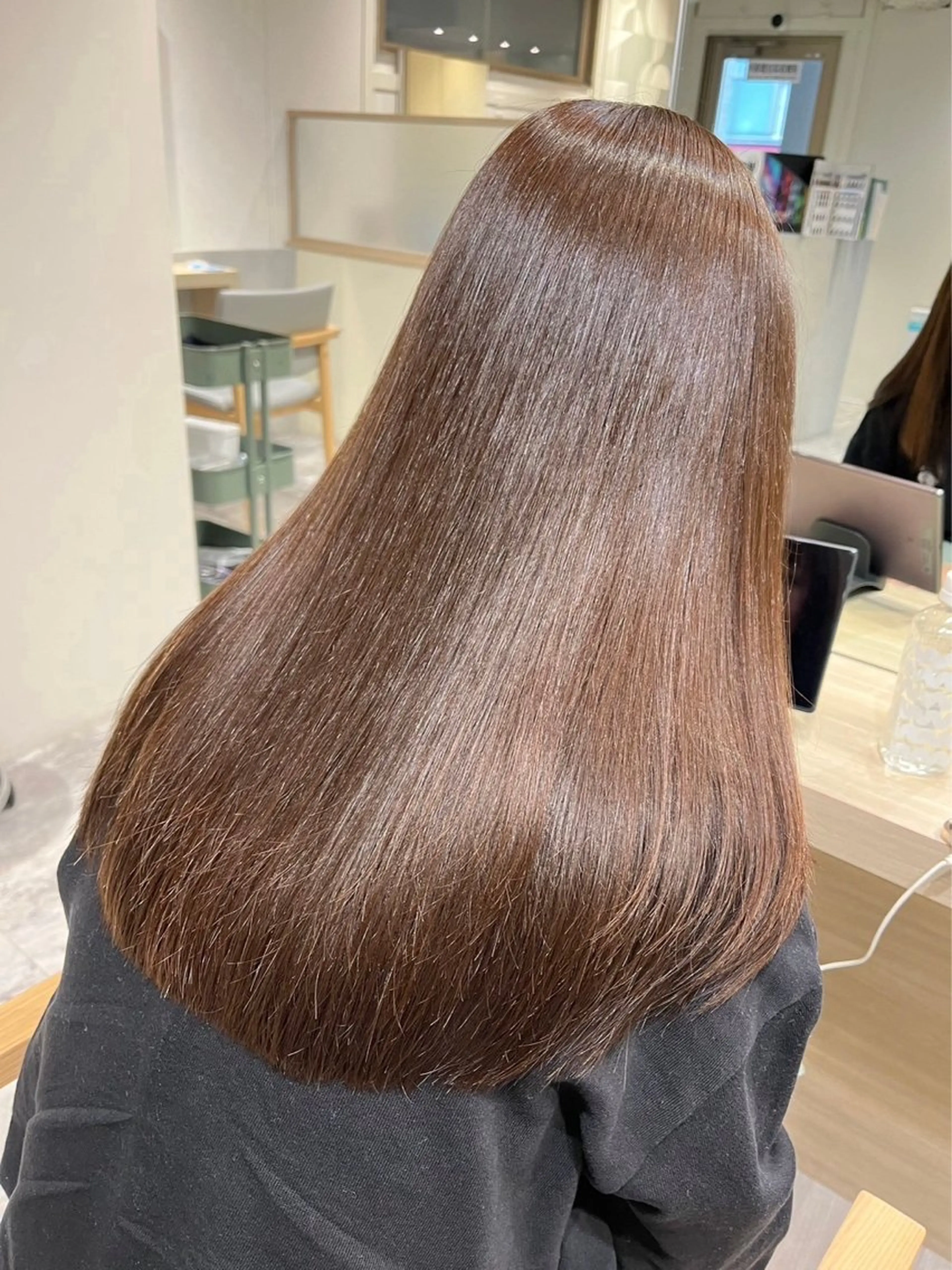 透明感カラー✨選べるトリートメント付き🧴(TOKIOorバイカルテ)の写真