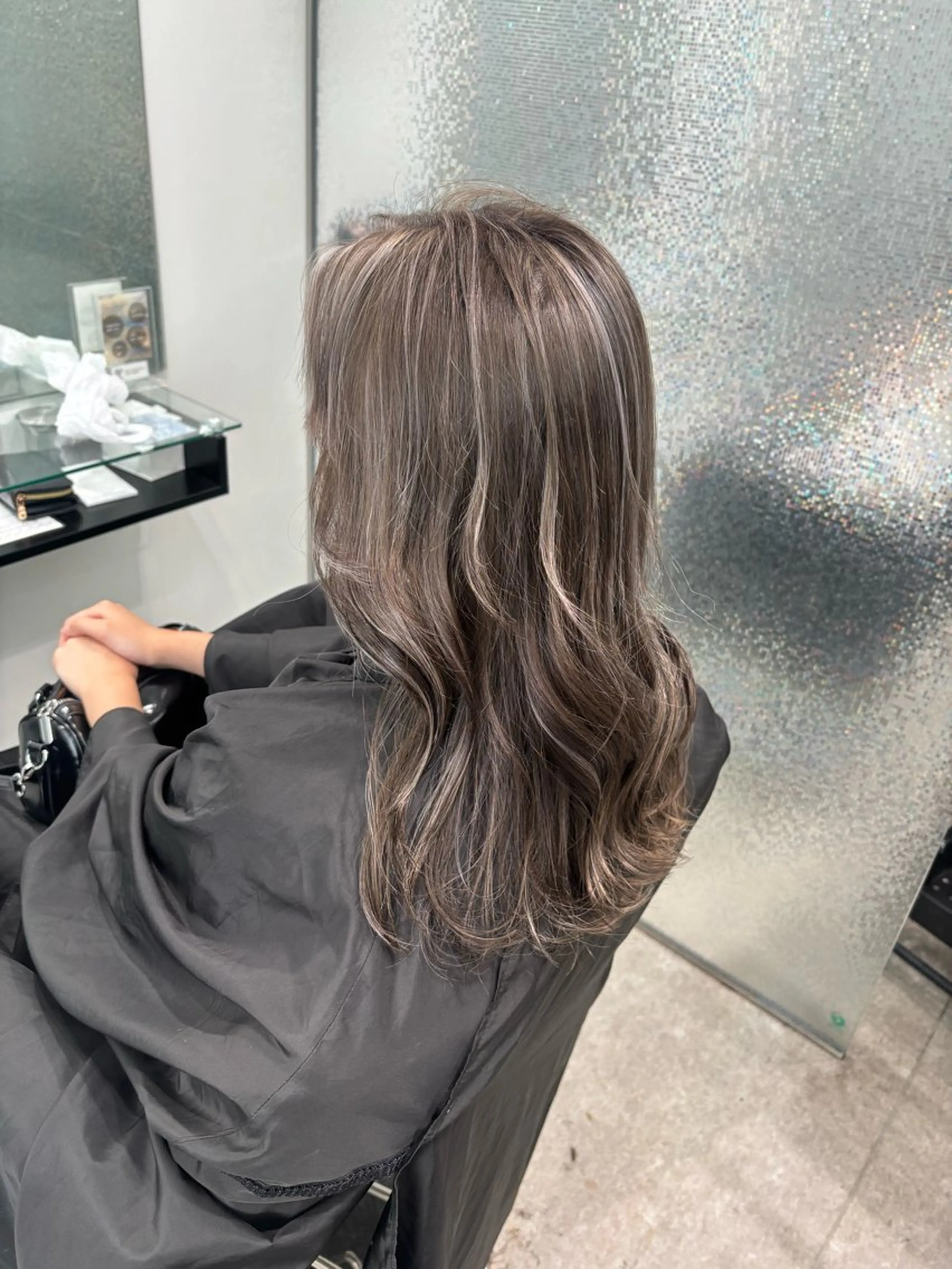 カラー ヘアカラー トリートメント AO所属・ボブ/ハイライト🦓 /harukaのヘアスタイル