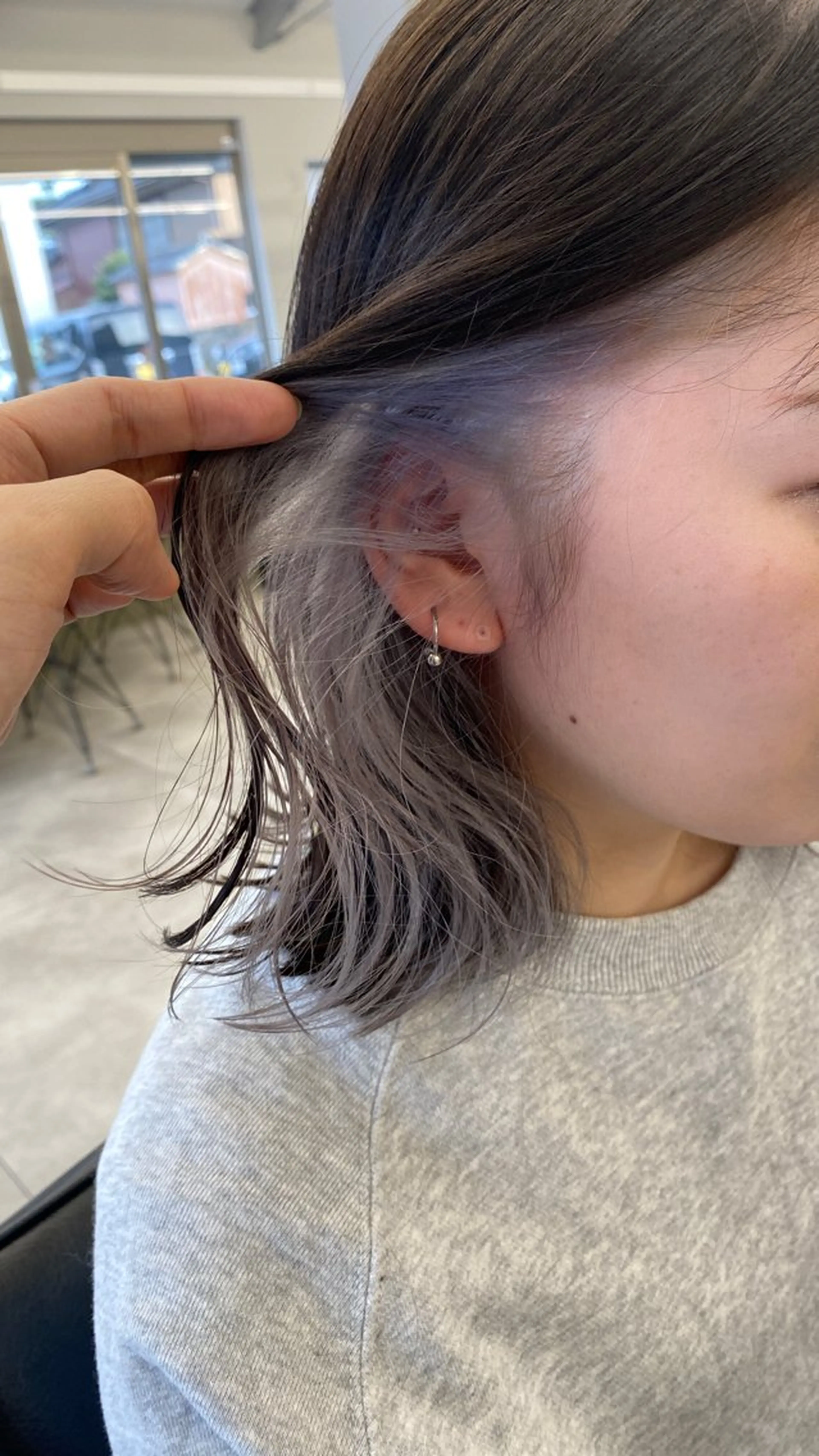 ミディアム カラー hair&beauty RENO直江店所属・大友 千春のヘアスタイル