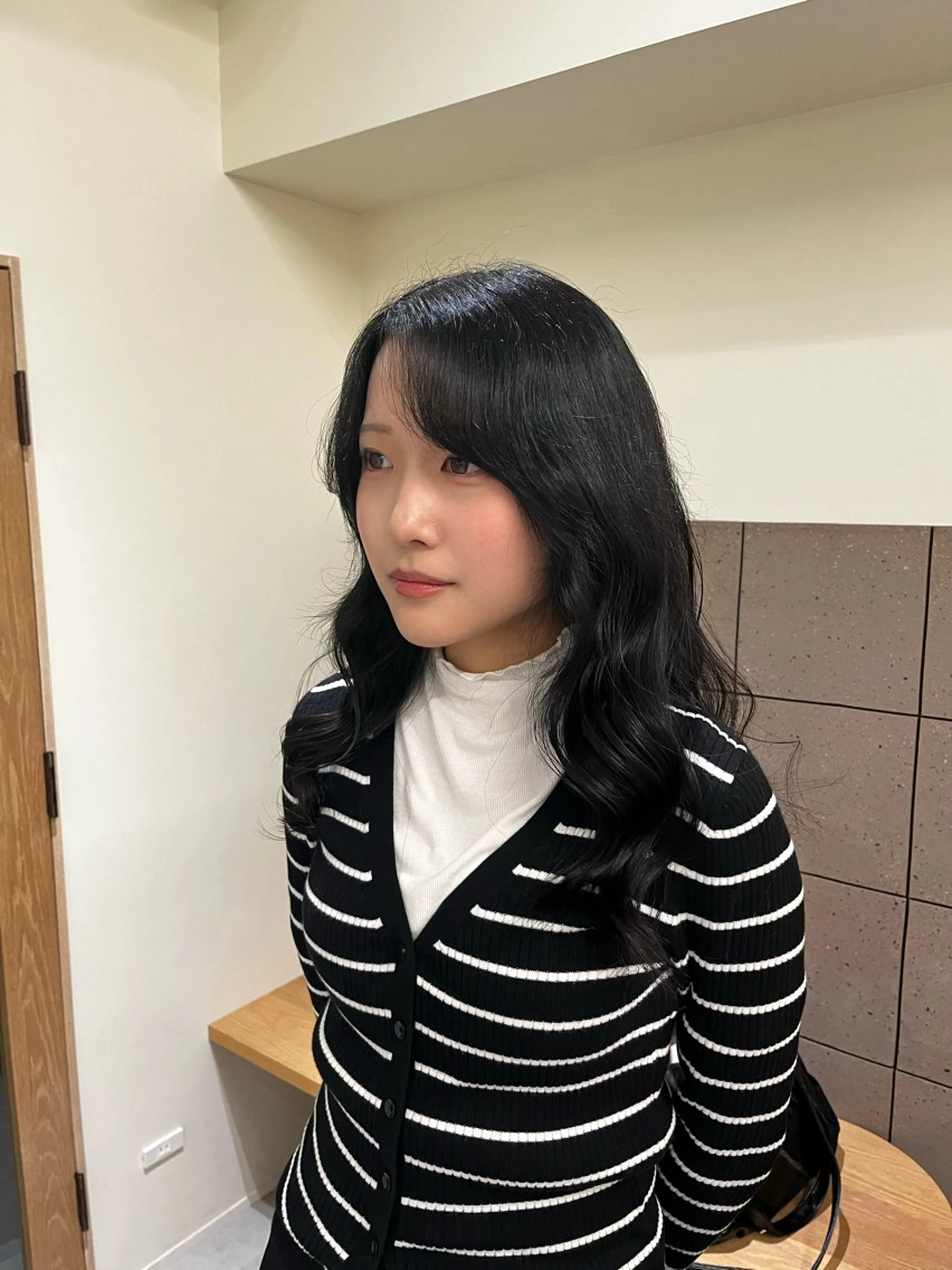 セミロング ヘアカラー mao /HUI金山のヘアスタイル