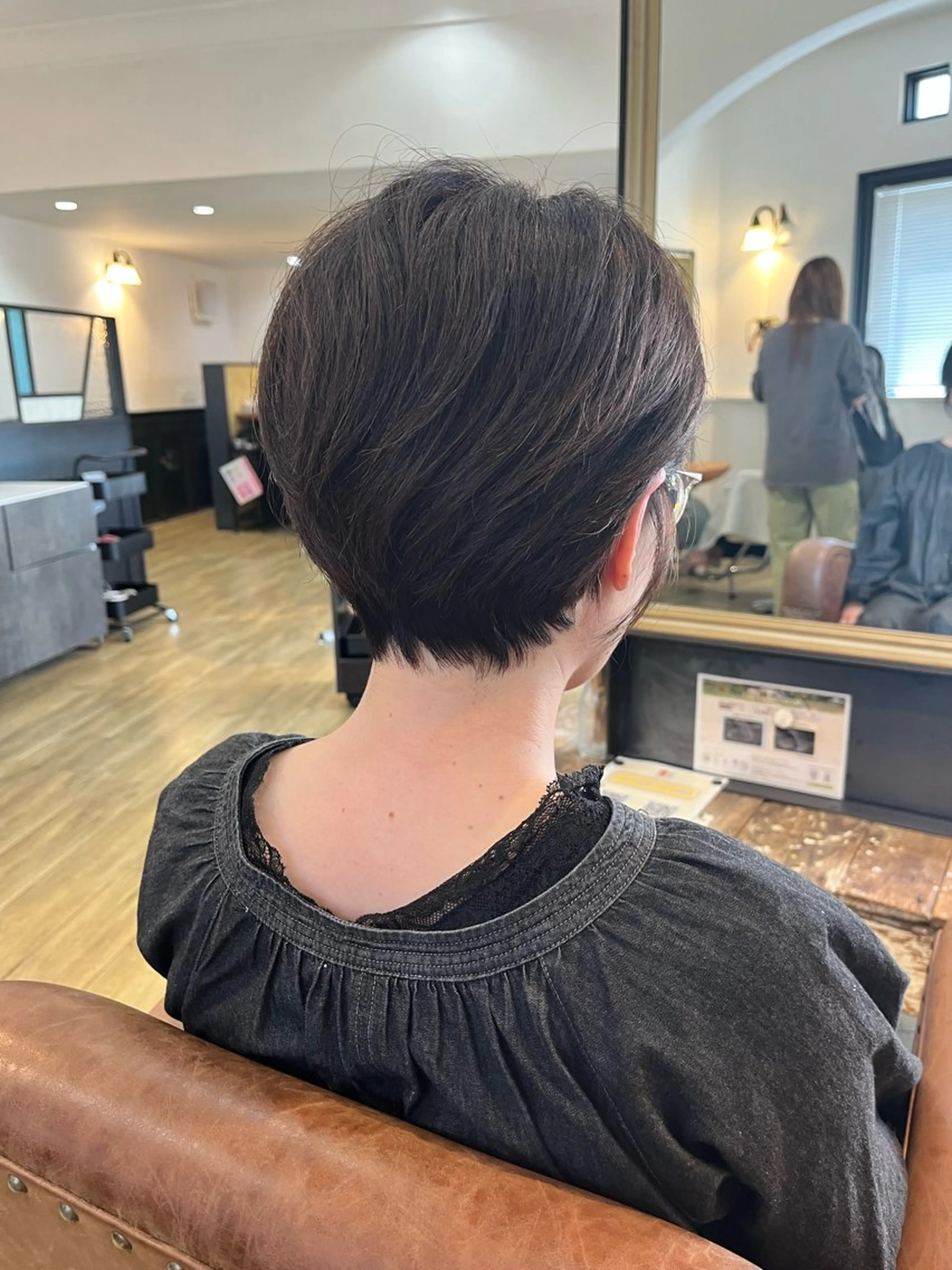 ショート 上坪 あずさのヘアスタイル