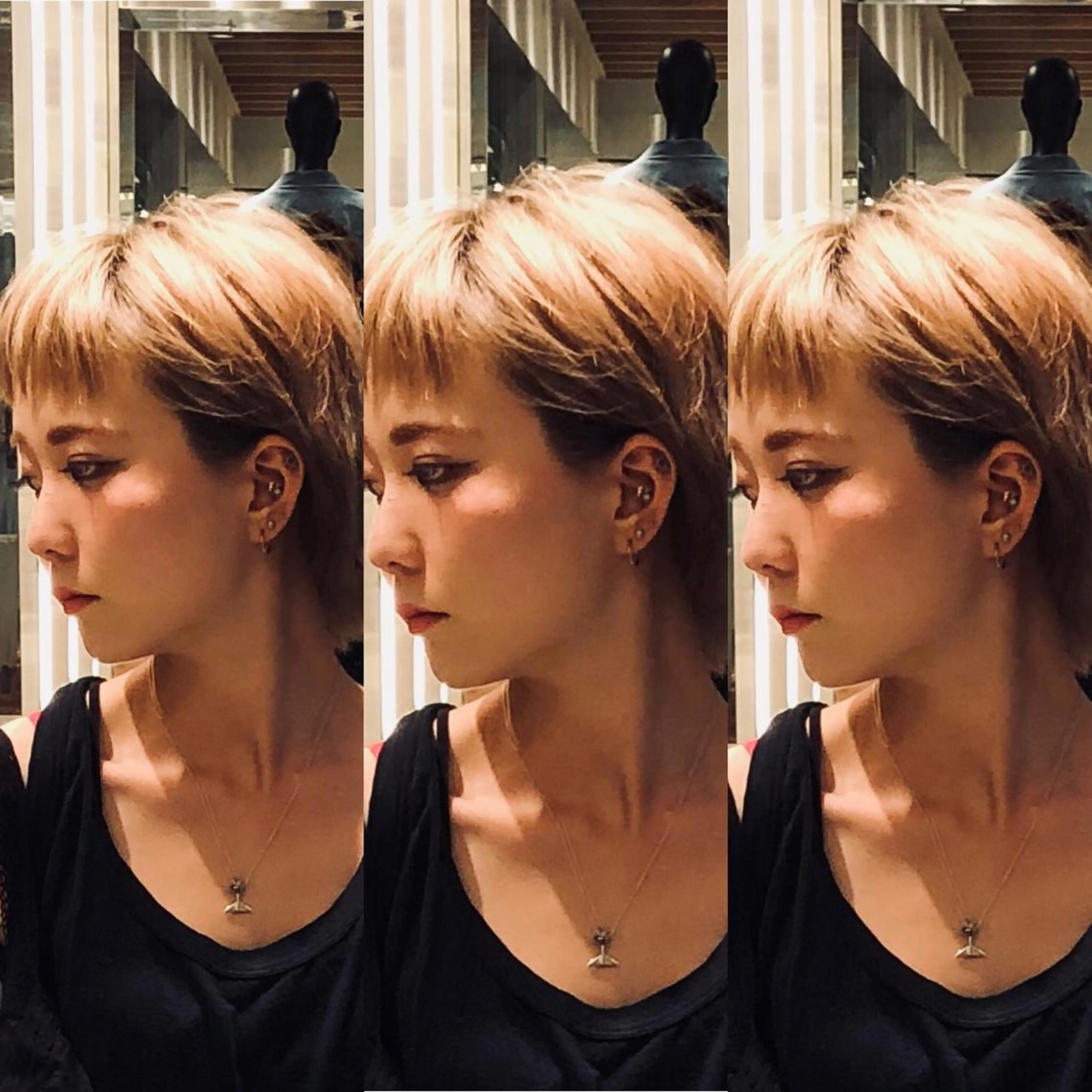 ショート カット Y Uのヘアスタイル