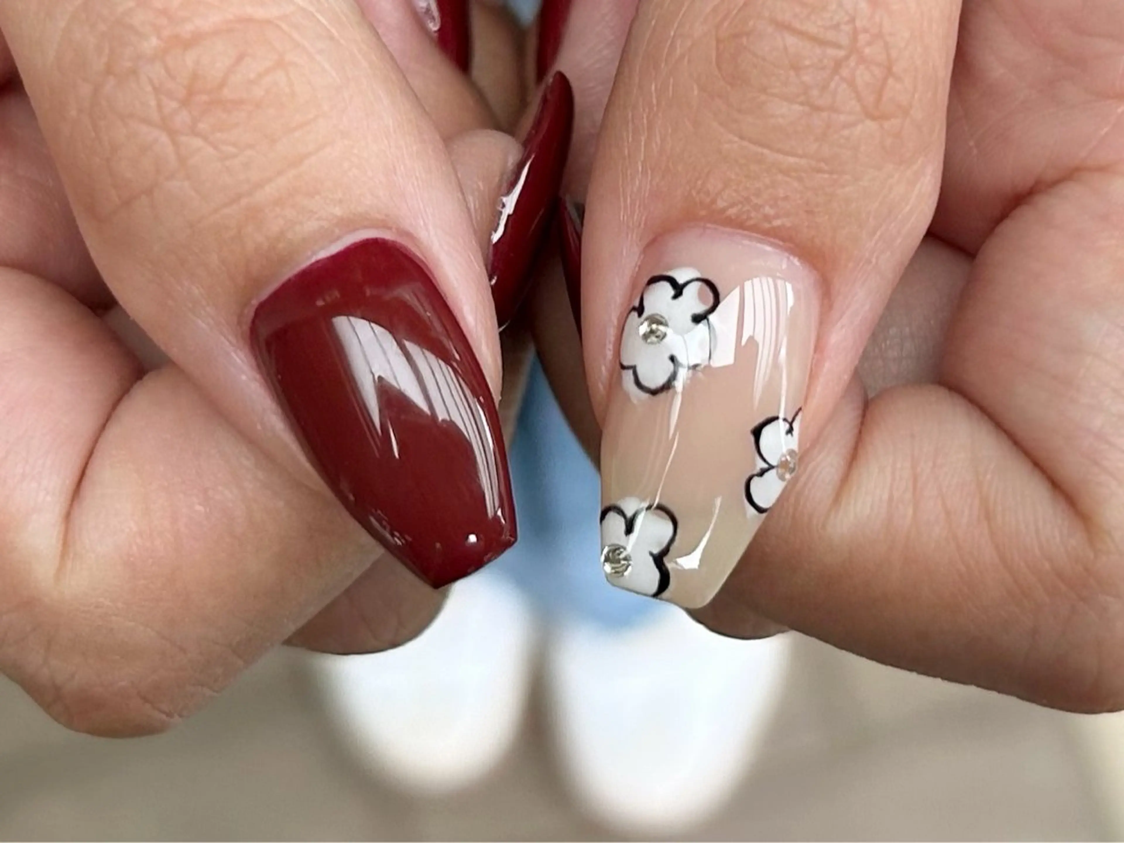 ネイル 長さ出し ジェルネイル 持ち込み パラジェル private nail salon〜.18〜所属・.18 〜のネイルデザイン